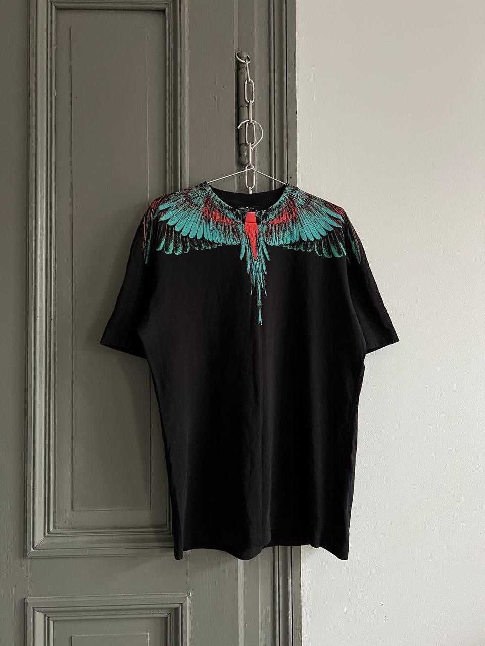 Marcelo Burlon Marcelo Burlon Black Wings T-Shirt Size US L / EU 52-54 / 3 - 3 Thumbnail
