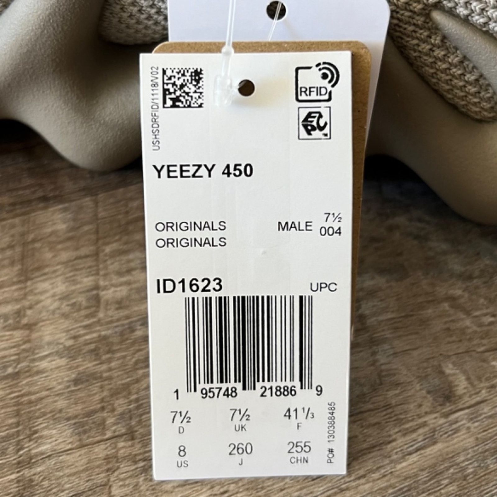 Yeezy New! YEEZY 450 ID1623 STOFLA, Authentic Size US 8 / IT 38 - 12 Thumbnail