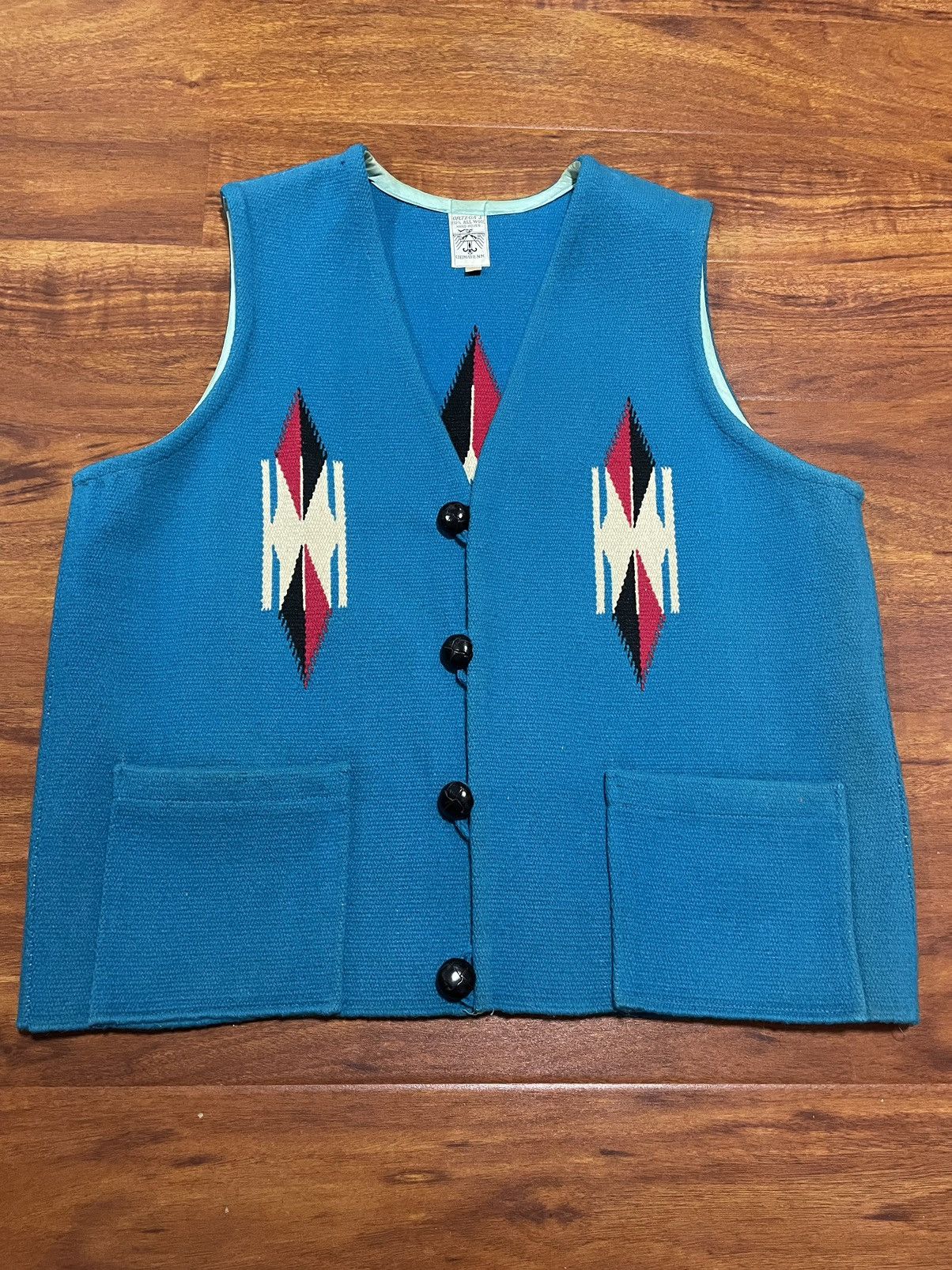 Vintage Vintage 60s Ortega’s Chimayo Blanket Vest Size US L / EU 52-54 / 3 - 1 Thumbnail