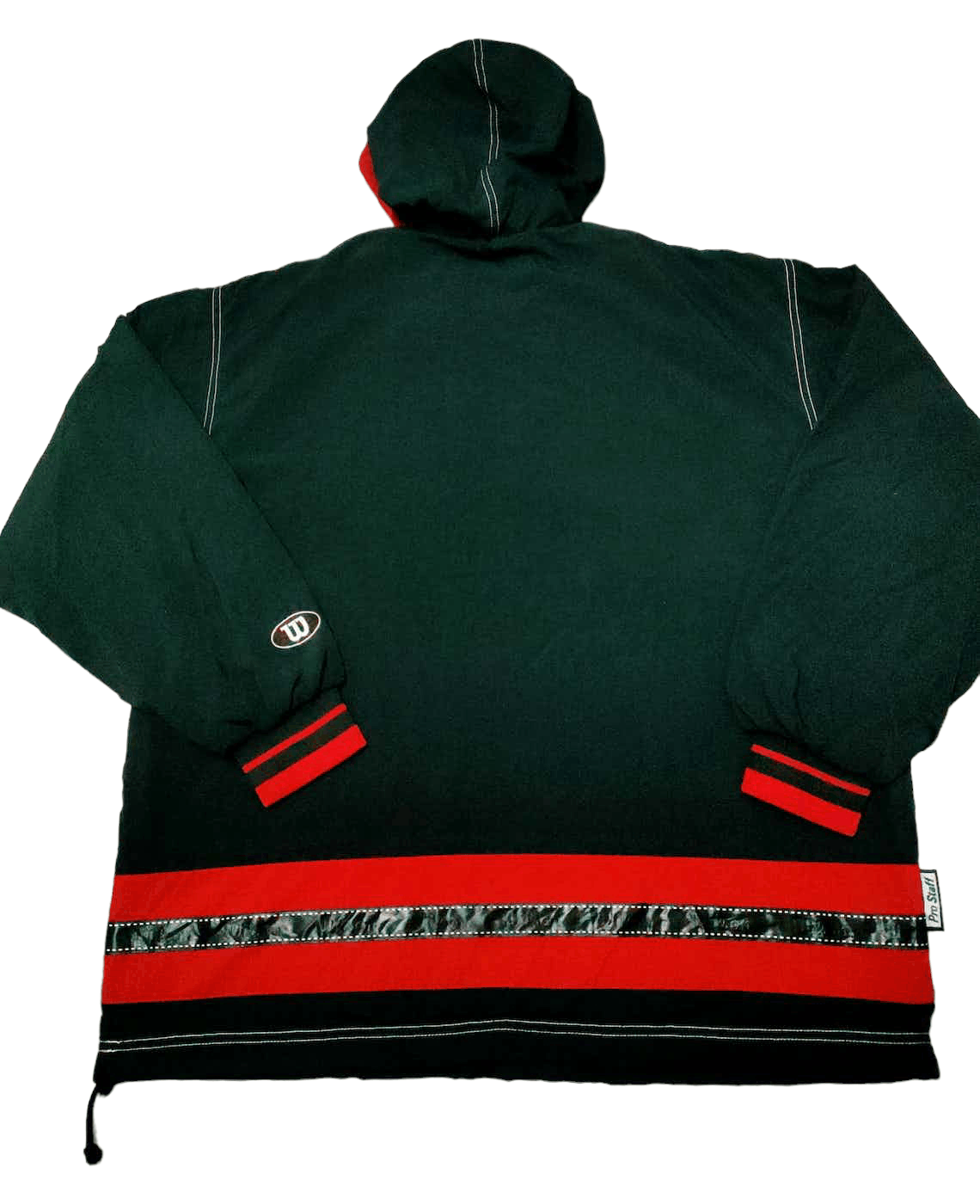 Vintage Wilson Embroidered Spellout Windbreaker Size US XL / EU 56 / 4 - 2 Thumbnail