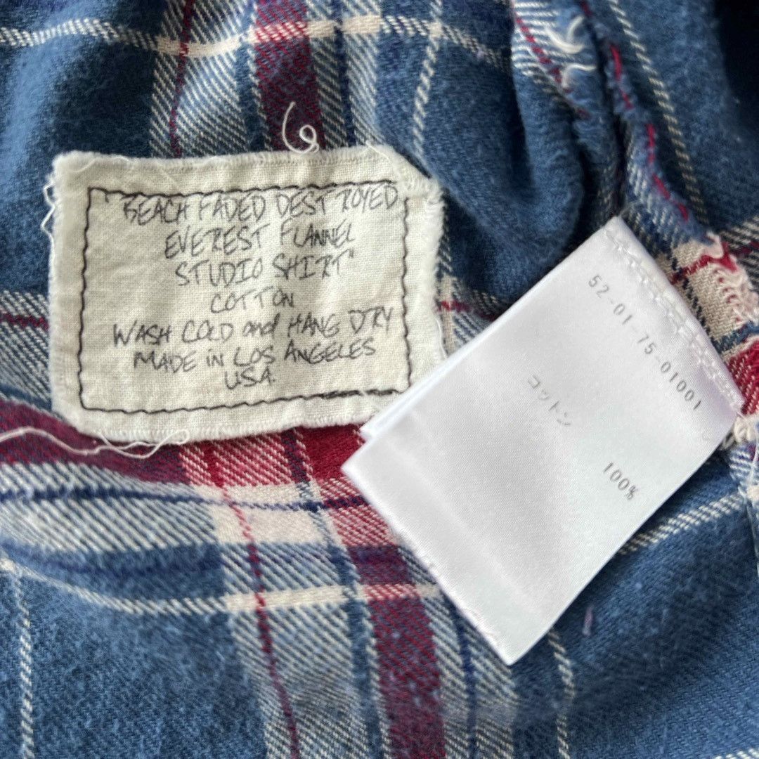 Greg Lauren Destroyed Everest Flannel Size US S / EU 44-46 / 1 - 12 Thumbnail