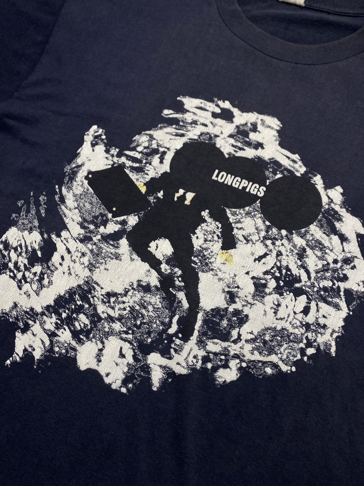 Band Tees Superb Rare Vintage 90s Longpigs OG UK 🇬🇧 tour tee Size US XL / EU 56 / 4 - 5 Thumbnail