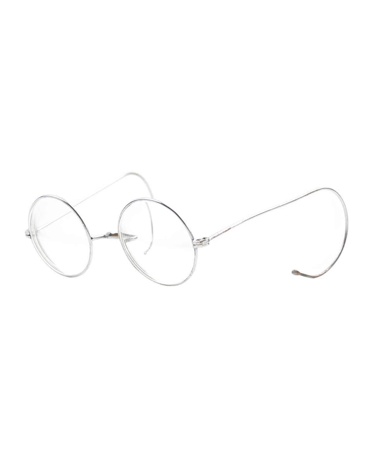 Vintage 2000S JAPANESE MADE ROUND WIRE FRAME GLASSES Size ONE SIZE - 1 Thumbnail