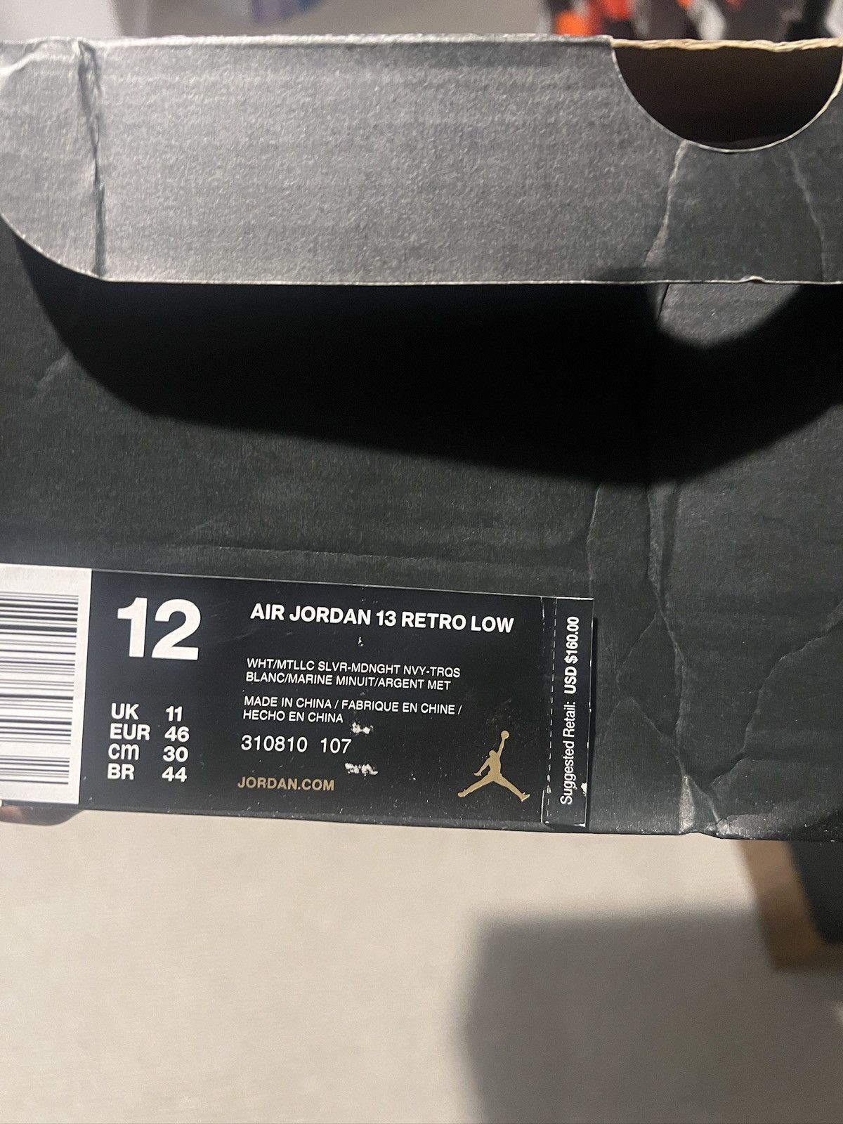 Jordan Brand Air Jordan 13 Low “Hornets” Size US 12 / EU 45 - 6 Thumbnail