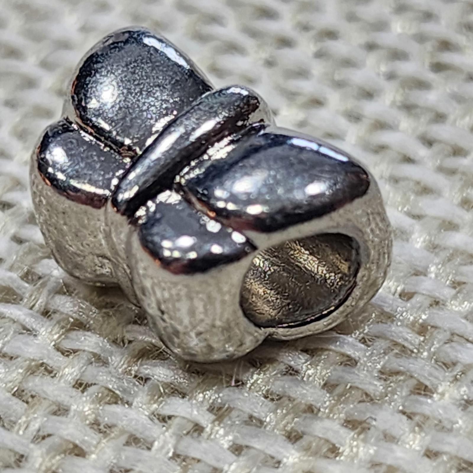 The Unbranded Brand Silver Butterfly Charm Bead Size ONE SIZE - 1 Thumbnail