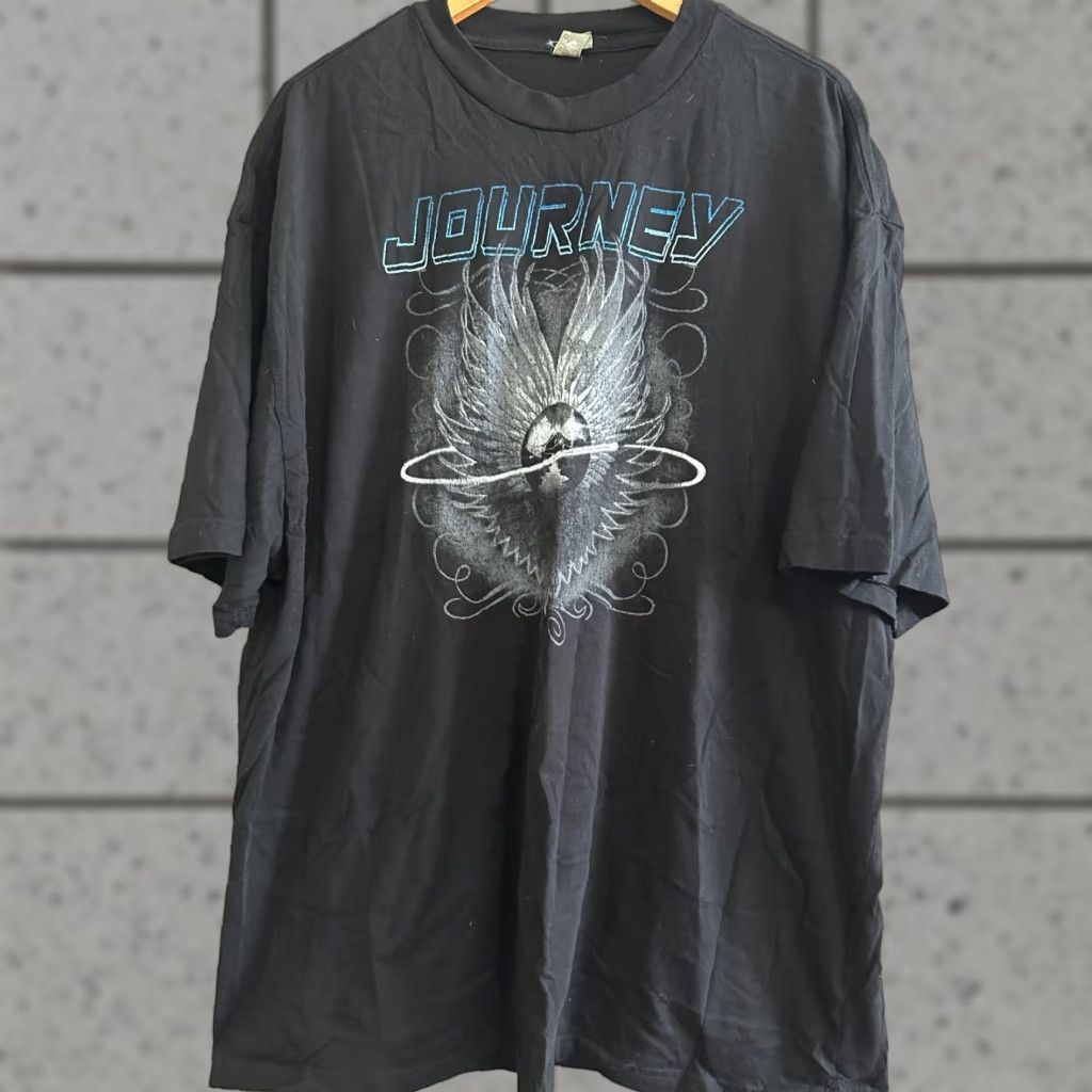 Vintage VINTAGE Journeys Mens Rock T Shirt 3xb Black on a Rock me tag DXL Journey 2017 Mens Size US XXL / EU 58 / 5 - 1 Thumbnail