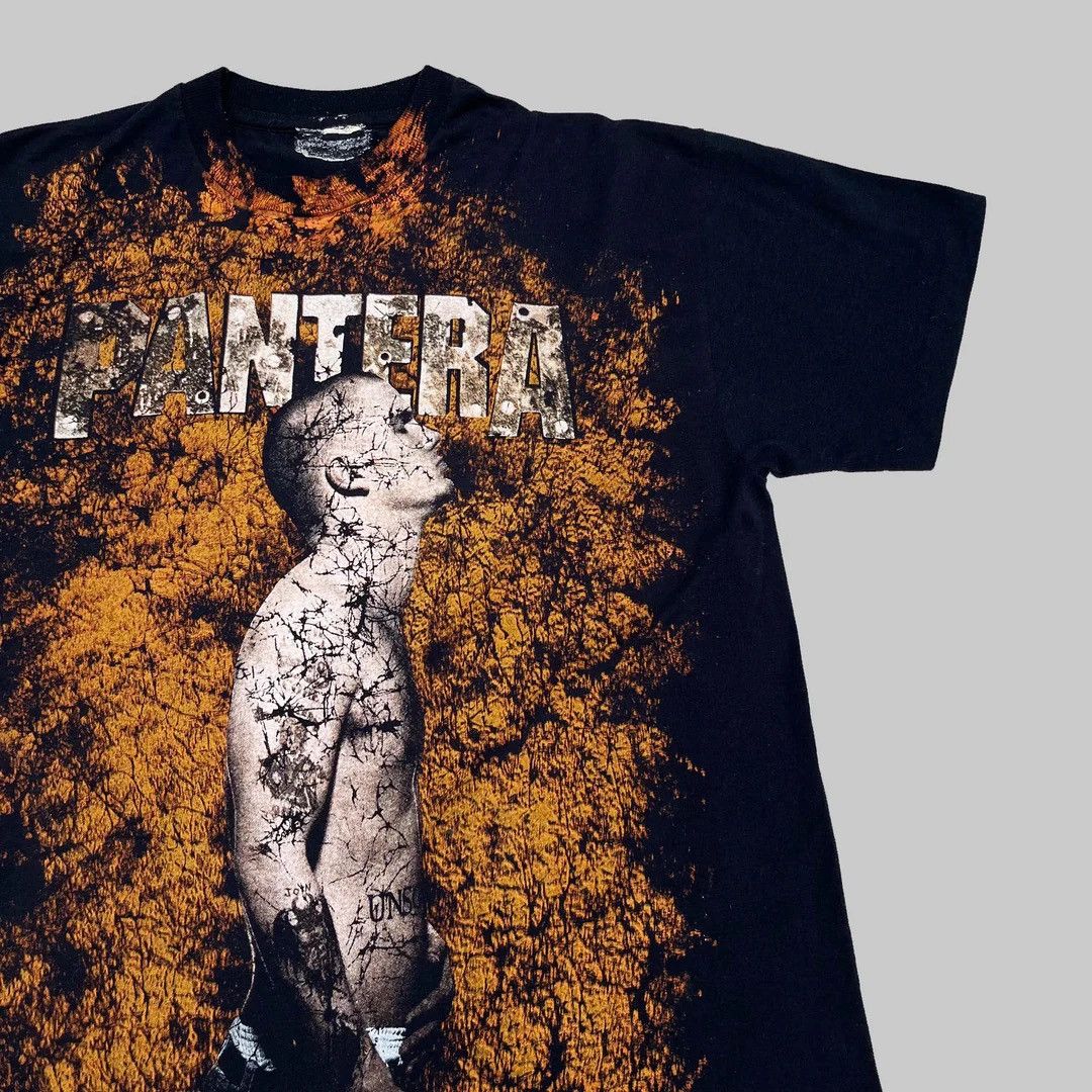 Pantera 1994 90s Vintage Far Beyond Driven Censored T-Shirt