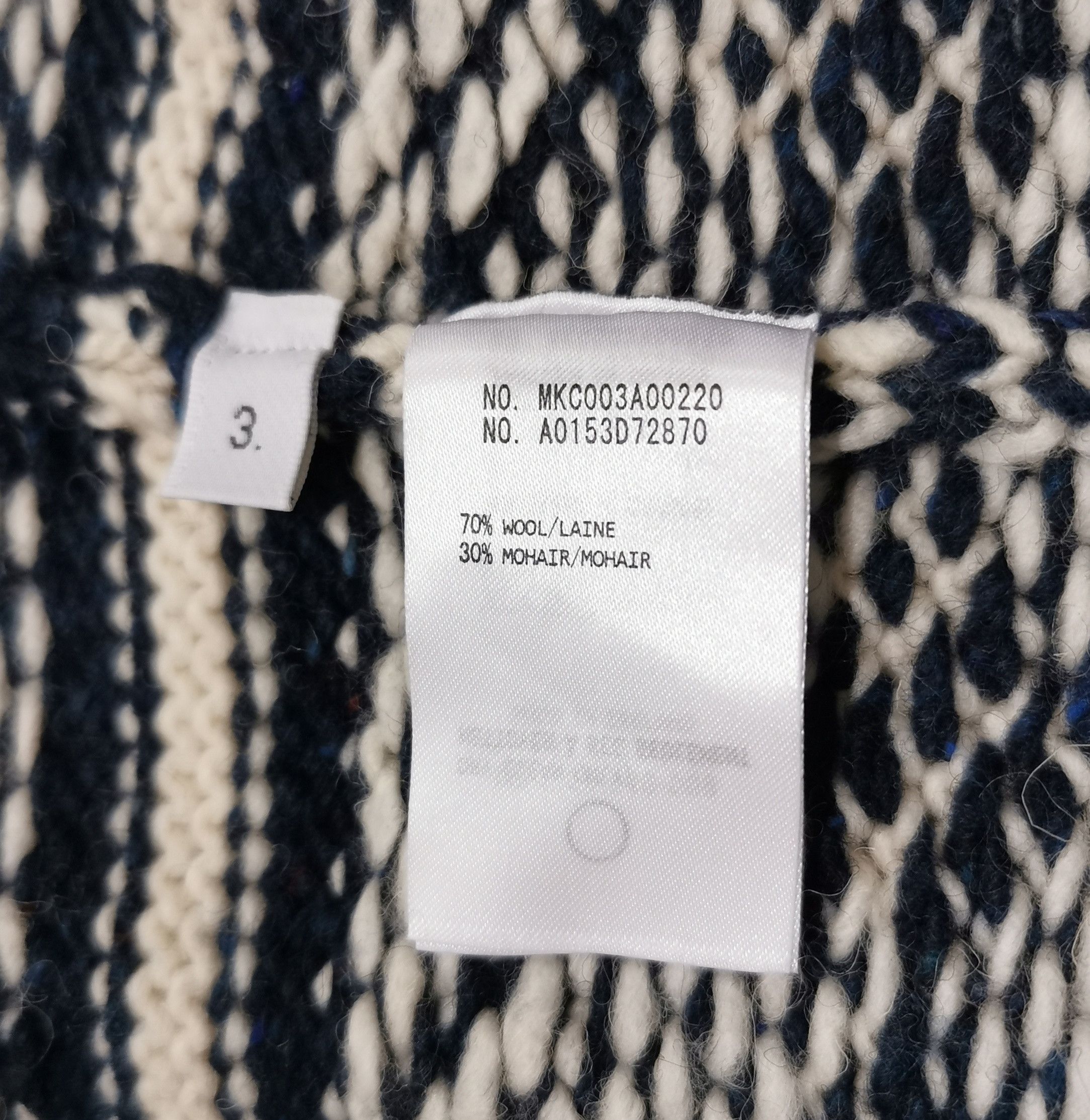 Thom Browne Thom Browne Mohair Blend 4 Bar Knit Cardigan Jacket Size US S / EU 44-46 / 1 - 21 Thumbnail