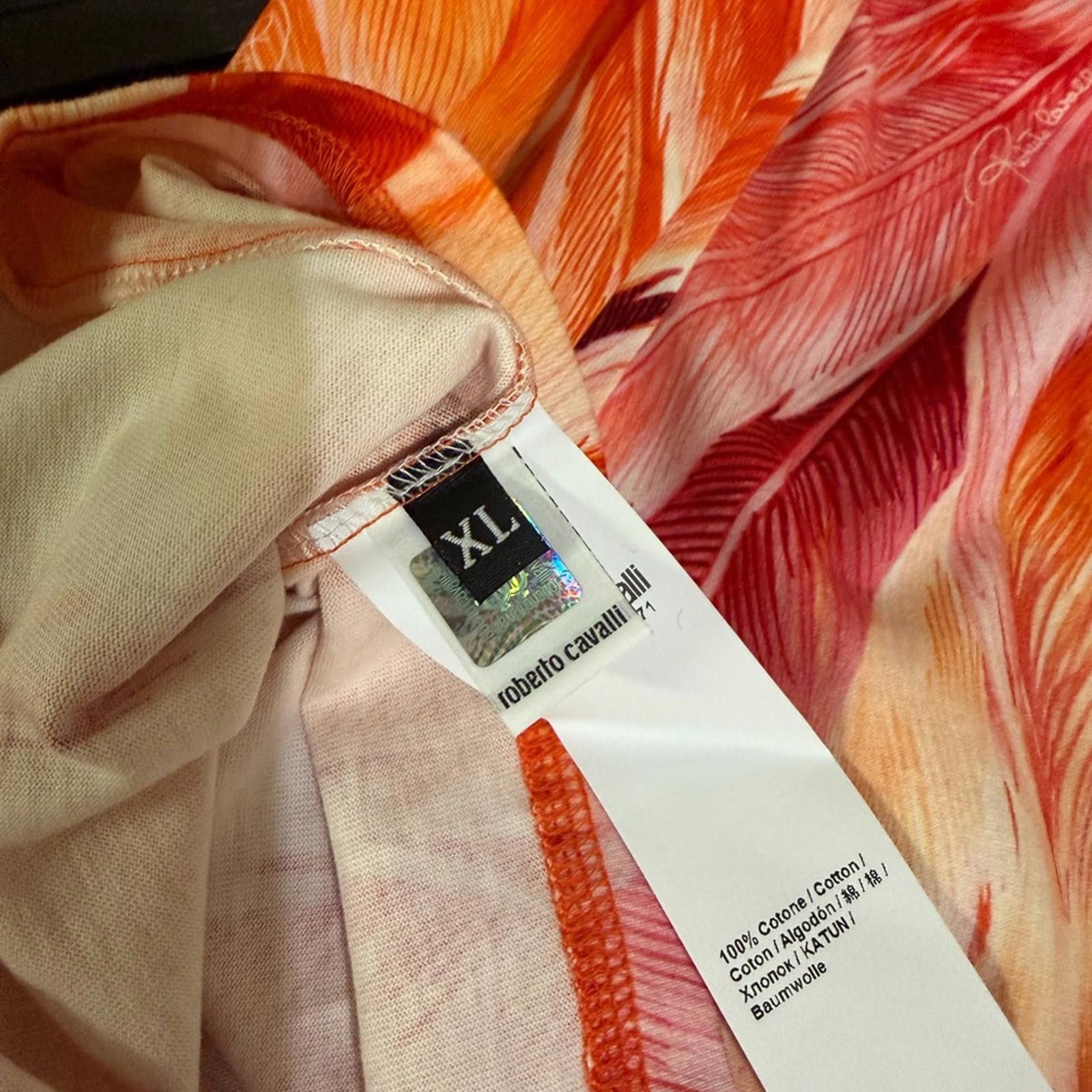 Roberto Cavalli Roberto Cavalli XL Crew Neck T-Shirt - NWT & Hologram Cert Size US XL / EU 56 / 4 - 5 Thumbnail