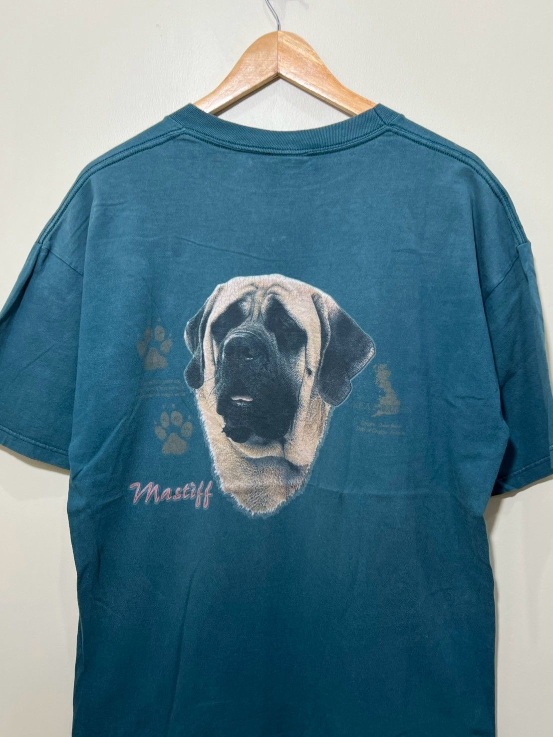 Vintage Vintage 00's Mastiff Dog shirt bnz01 Size US L / EU 52-54 / 3 - 3 Thumbnail