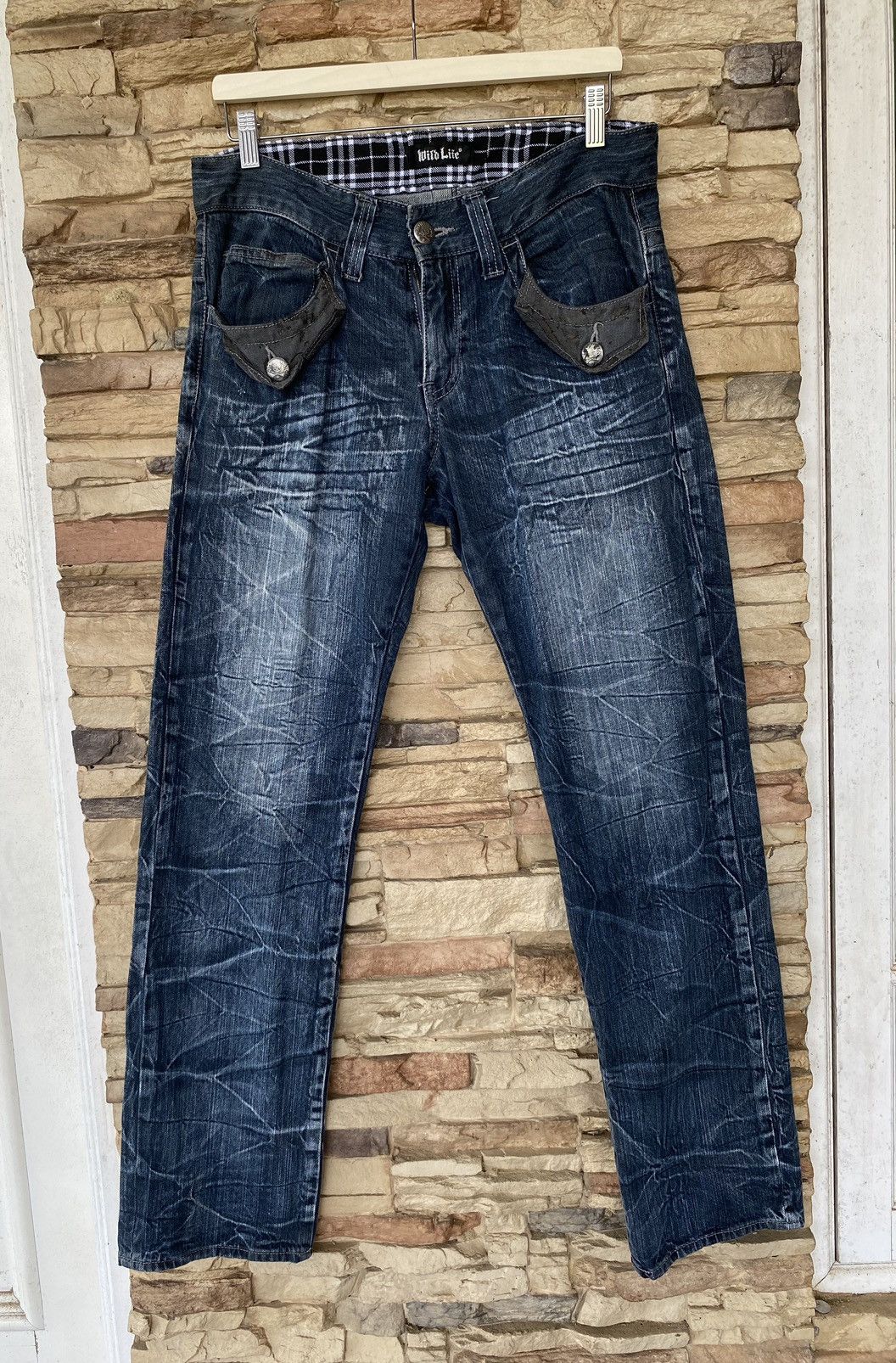 Japanese Brand Flare Wild Life Seditionaries Jeans Size US 33 - 1 Thumbnail