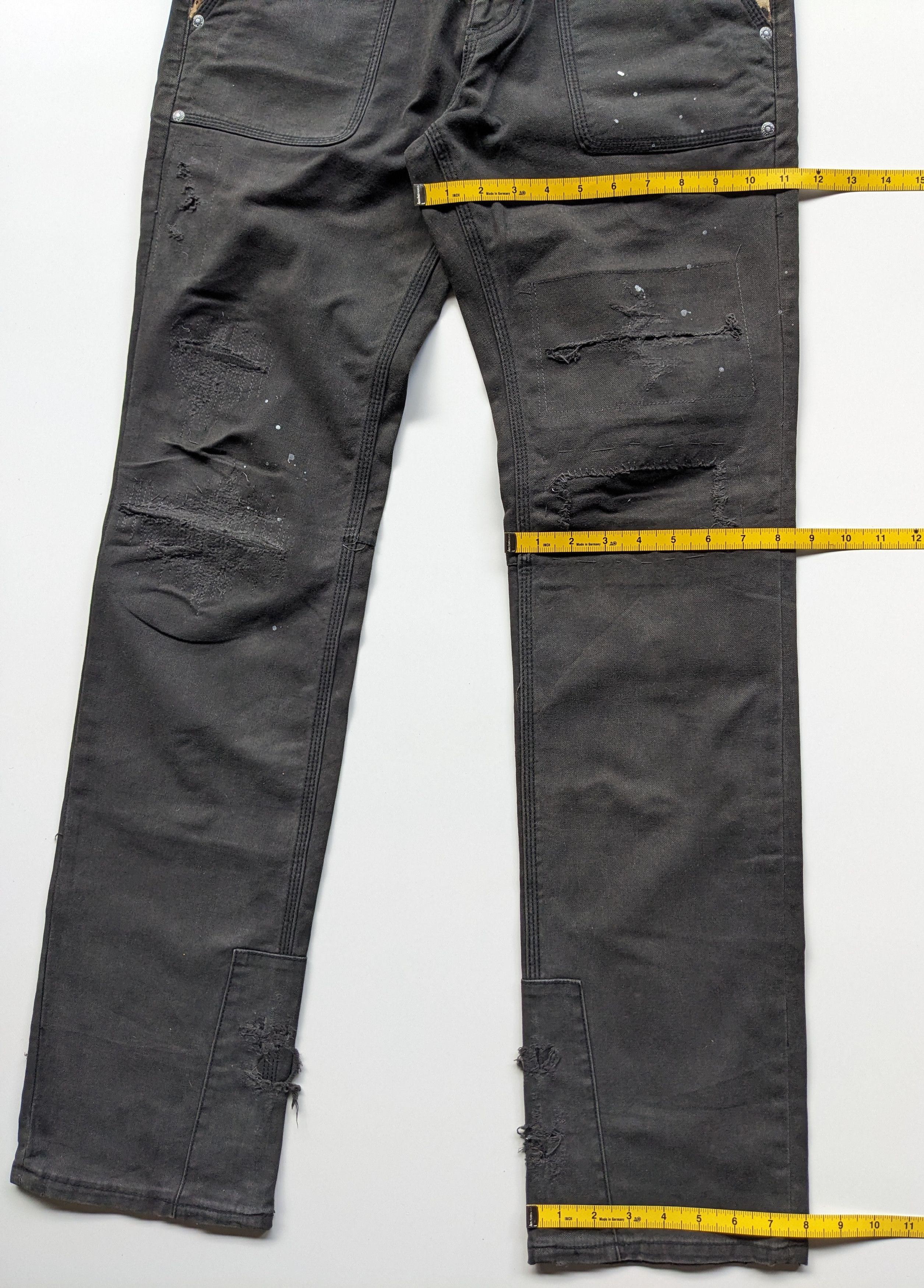 If Six Was Nine × Japanese Brand × Le Grande Bleu (L.G.B.) Branch Ego Trapping distressed buckle back Size US 33 - 11 Thumbnail