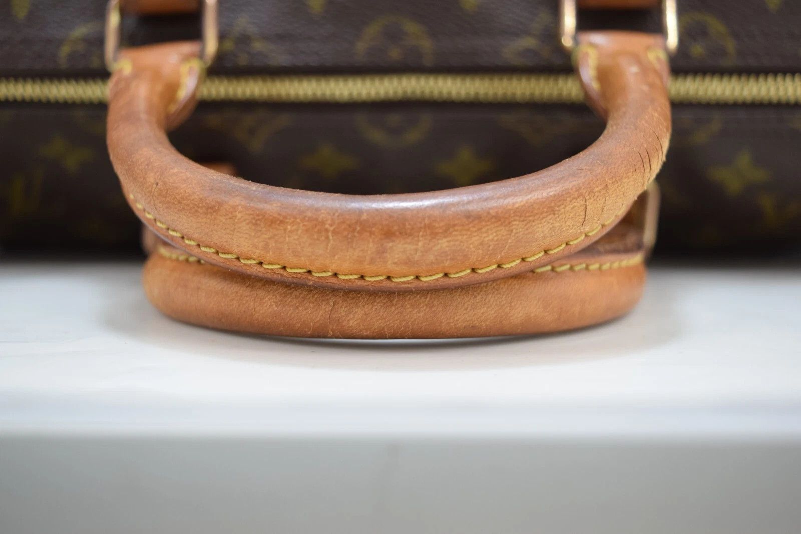 Louis Vuitton Auth Louis Vuitton Speedy 35 Handbag Monogram Canvas M41524 Size ONE SIZE - 12 Thumbnail