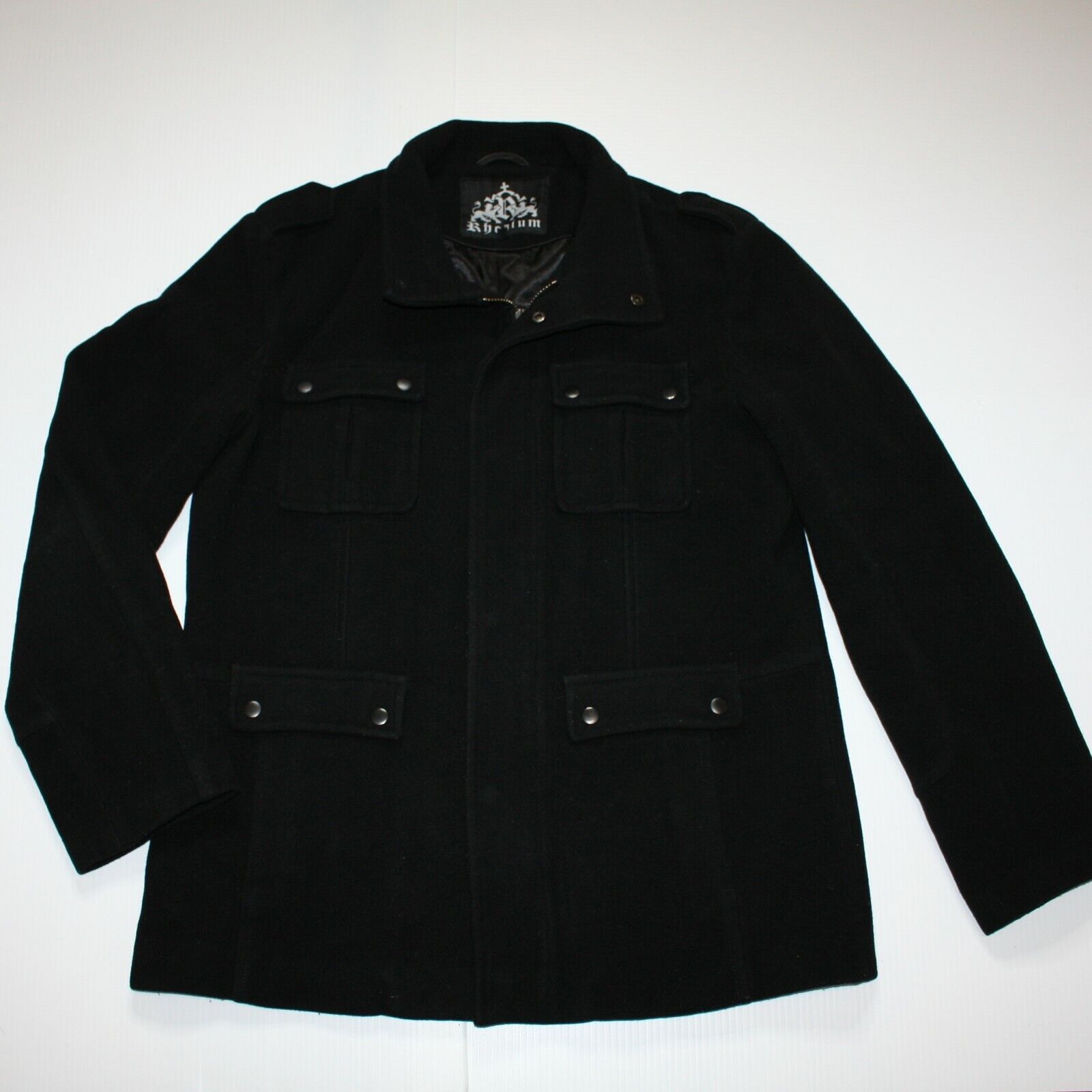 Other Rhodium Wool Blend Black Coat Jacket size XXL Fits Like L Size US L / EU 52-54 / 3 - 1 Thumbnail