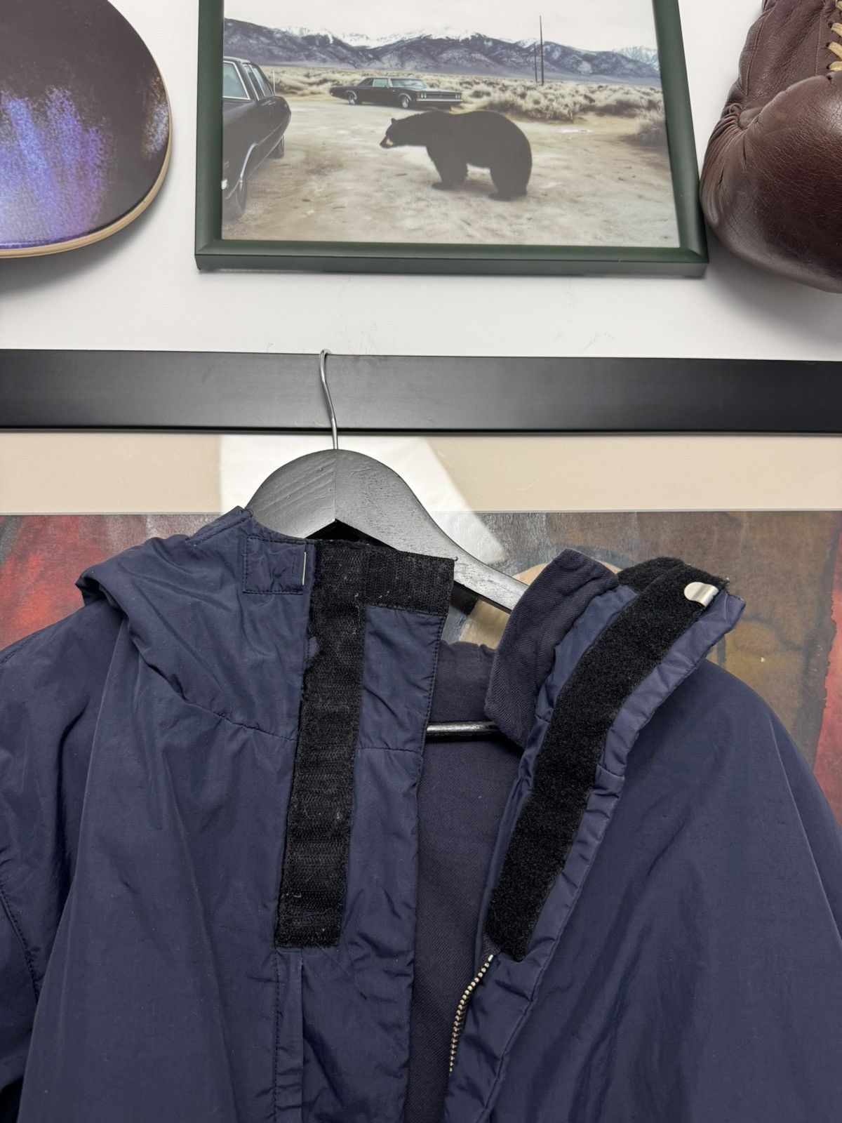 Stone Island FW01 Vintage Stone Island Jacket Casual Archive Navy Blue Size US M / EU 48-50 / 2 - 8 Thumbnail