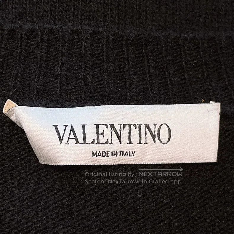 Valentino Valentino Sequin embroidered floral knitted cashmere sweat Size XS / US 0-2 / IT 36-38 - 7 Thumbnail