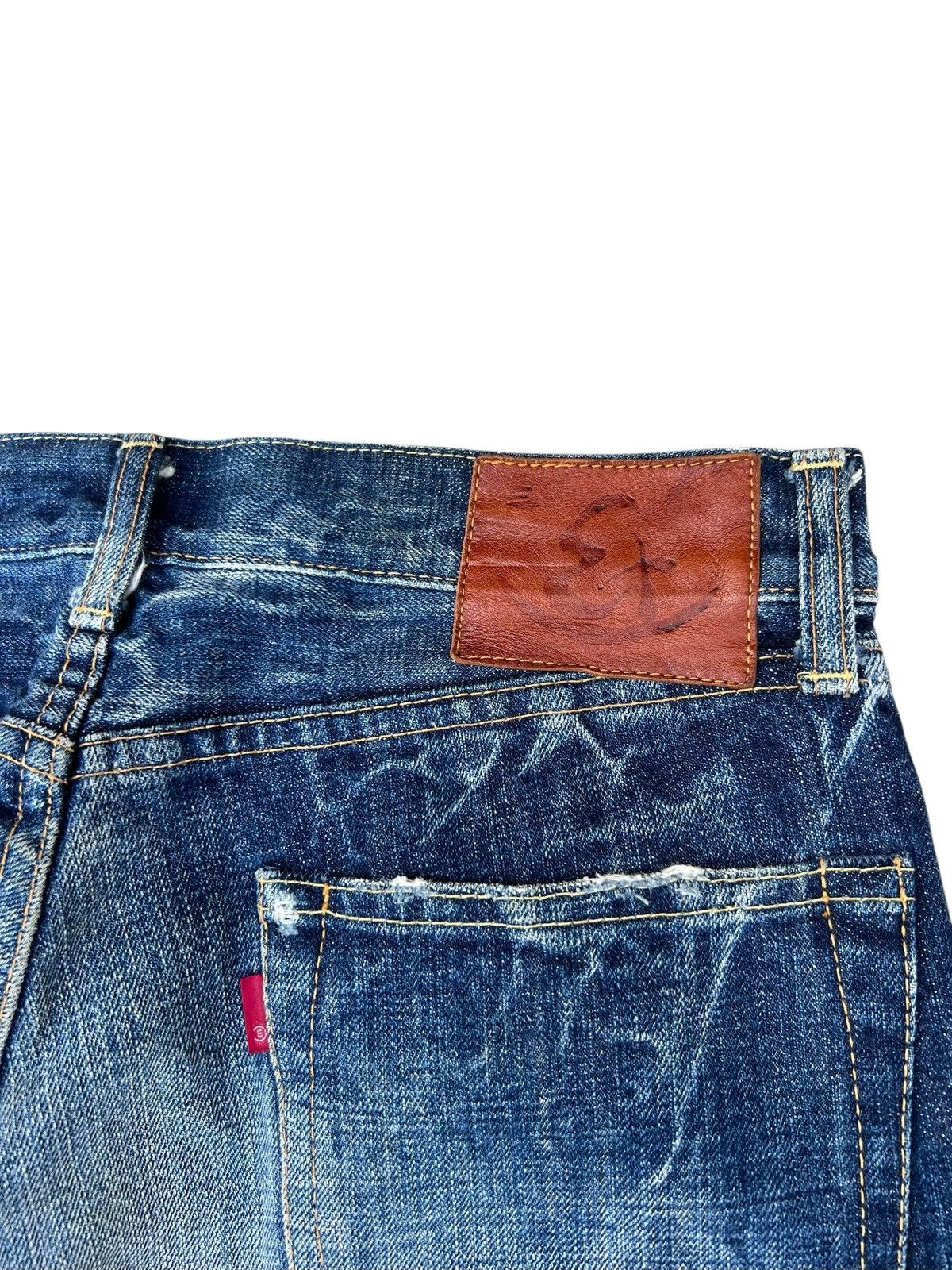 Eternal Vintage Eternal Japan Distressed Denim Flare Jeans Size US 28 / EU 44 - 19 Thumbnail