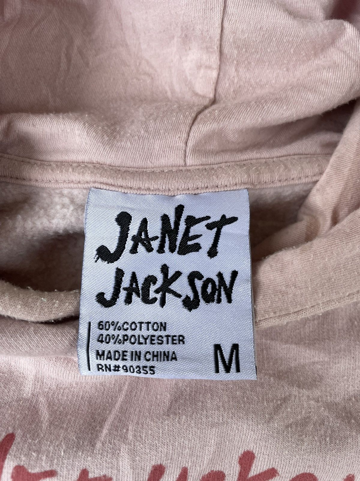 Band Tees Hoodie Janet Jackson Size US M / EU 48-50 / 2 - 7 Thumbnail