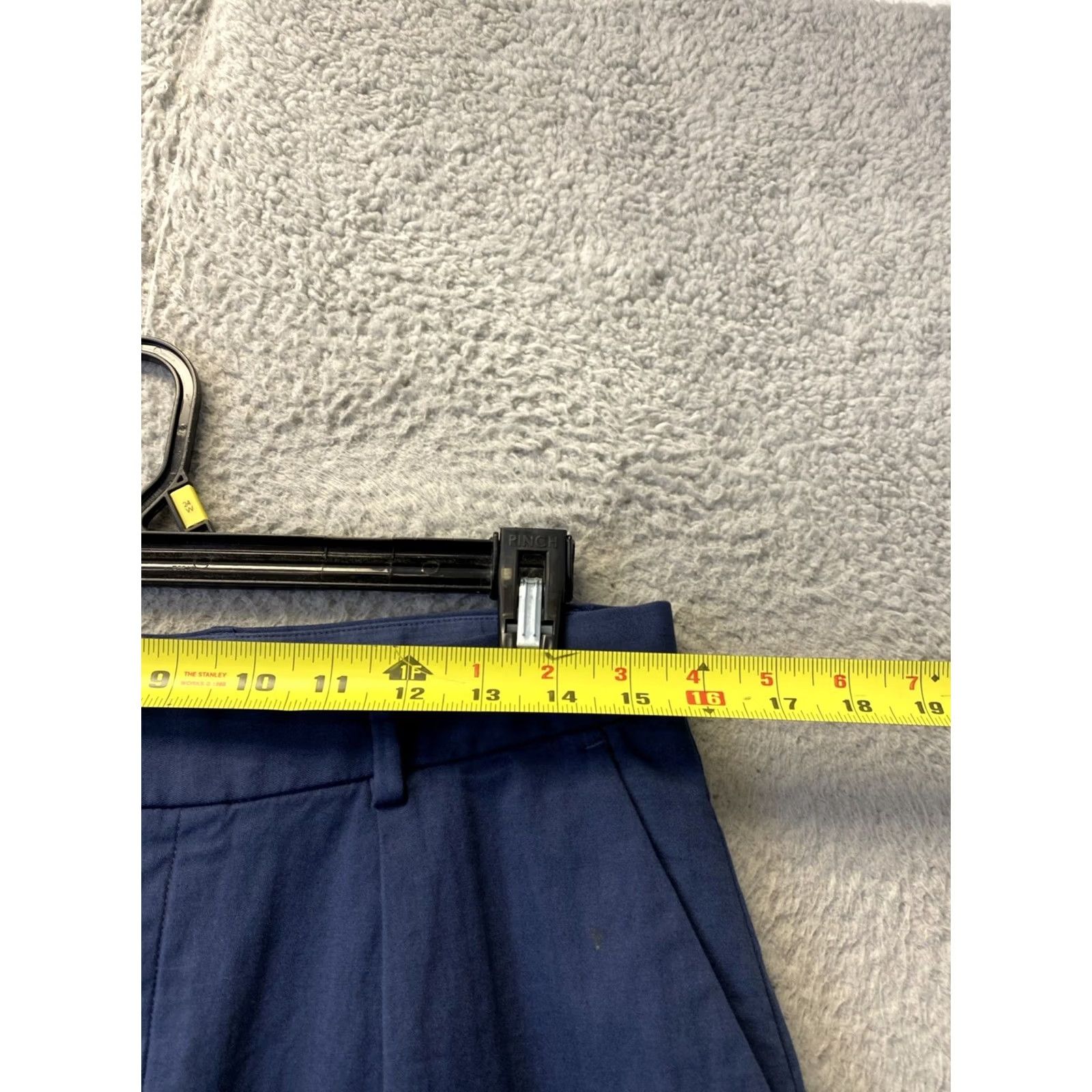 Vintage Spoke Pants Men’s 31x32 Blue Dress Pants Flat Front Classic Fit Workwear /0735 Size US 31 - 3 Thumbnail
