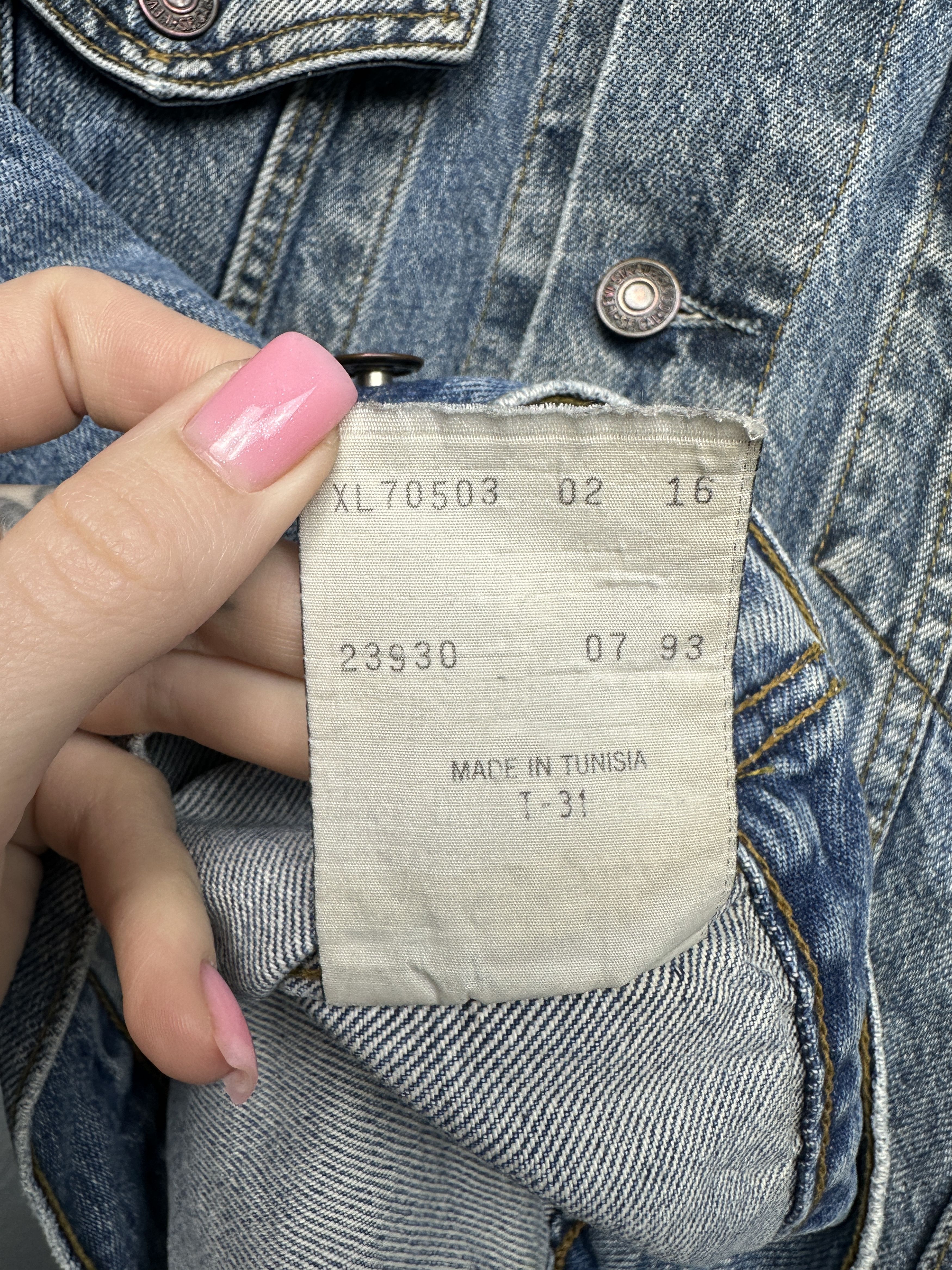 Levi's Levi's Vintage Mens Denim Jacket Size US XL / EU 56 / 4 - 12 Thumbnail