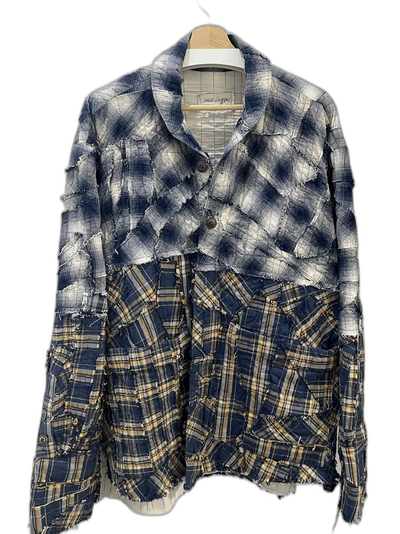 Greg Lauren greg lauren patchwork distressed jacket Size US L / EU 52-54 / 3 - 1 Thumbnail