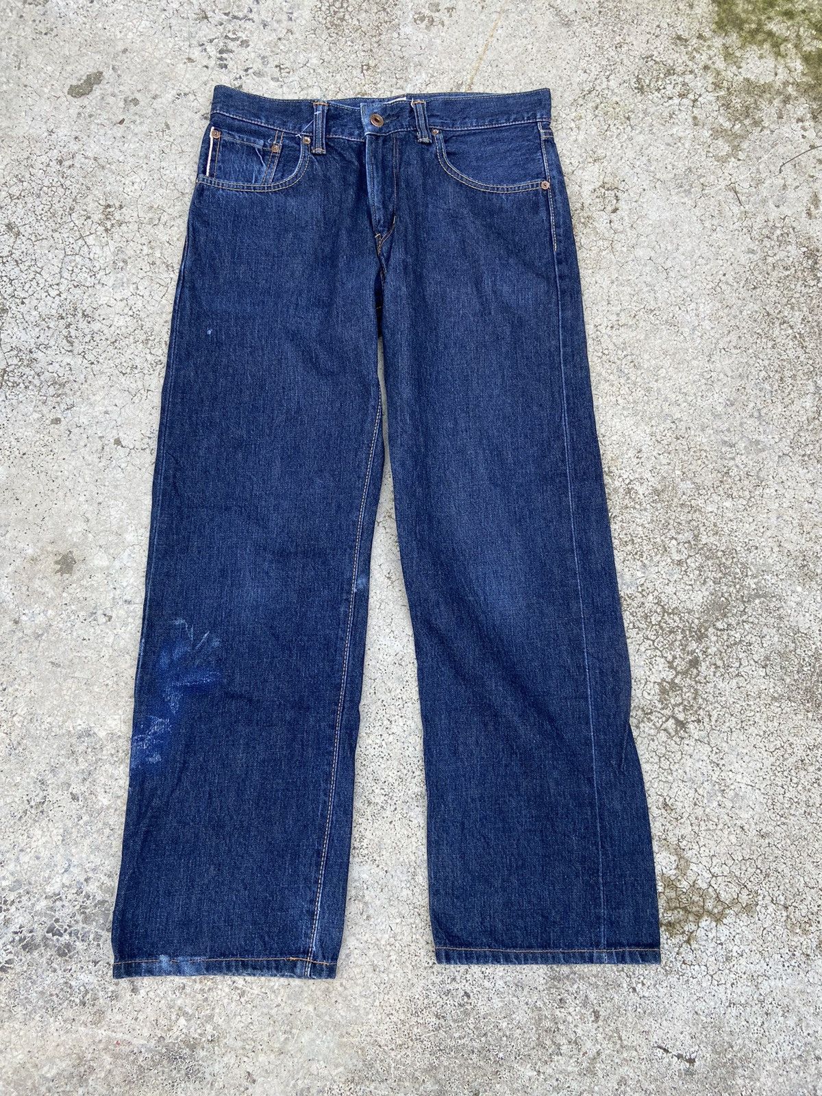 Beauty Beast 🔥 Vintage Edwin jeans Edwin 505 ZX selvedge Size US 31 - 2 Thumbnail