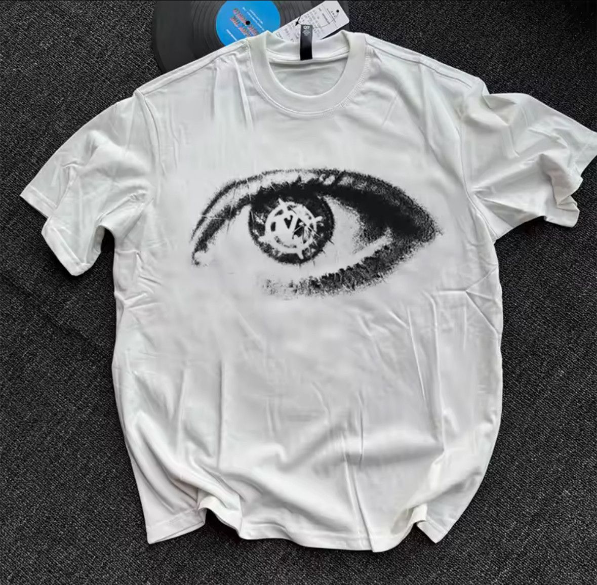 Japanese Brand Gothic 90s Streetwear Human Eye T-Shirt Punk Graphic Tees Size US M / EU 48-50 / 2 - 1 Thumbnail