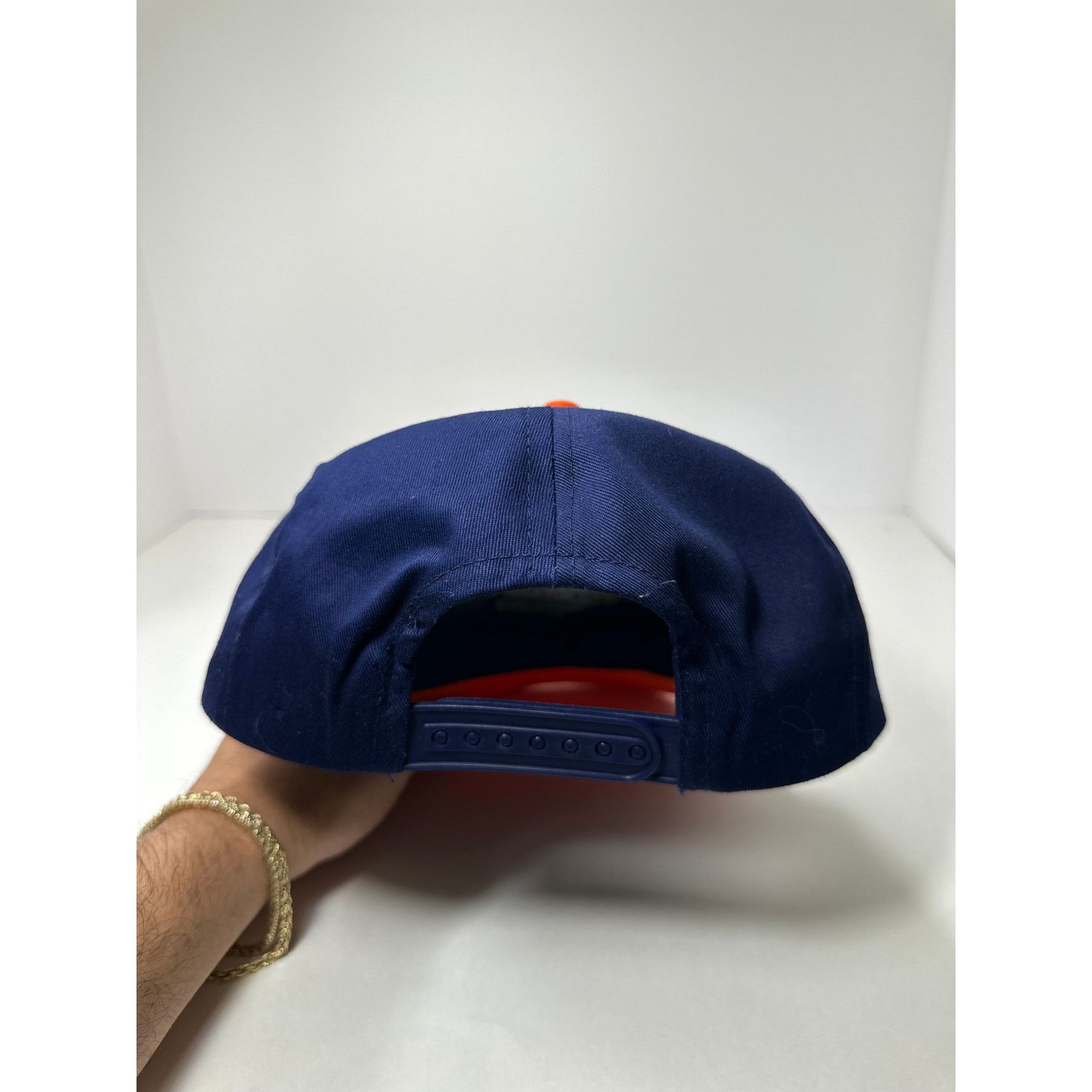 NASCAR × Vintage Vintage Tide Racing Nascar Two Tone 1990 NASCAR Snapback Hat Size ONE SIZE - 5 Thumbnail