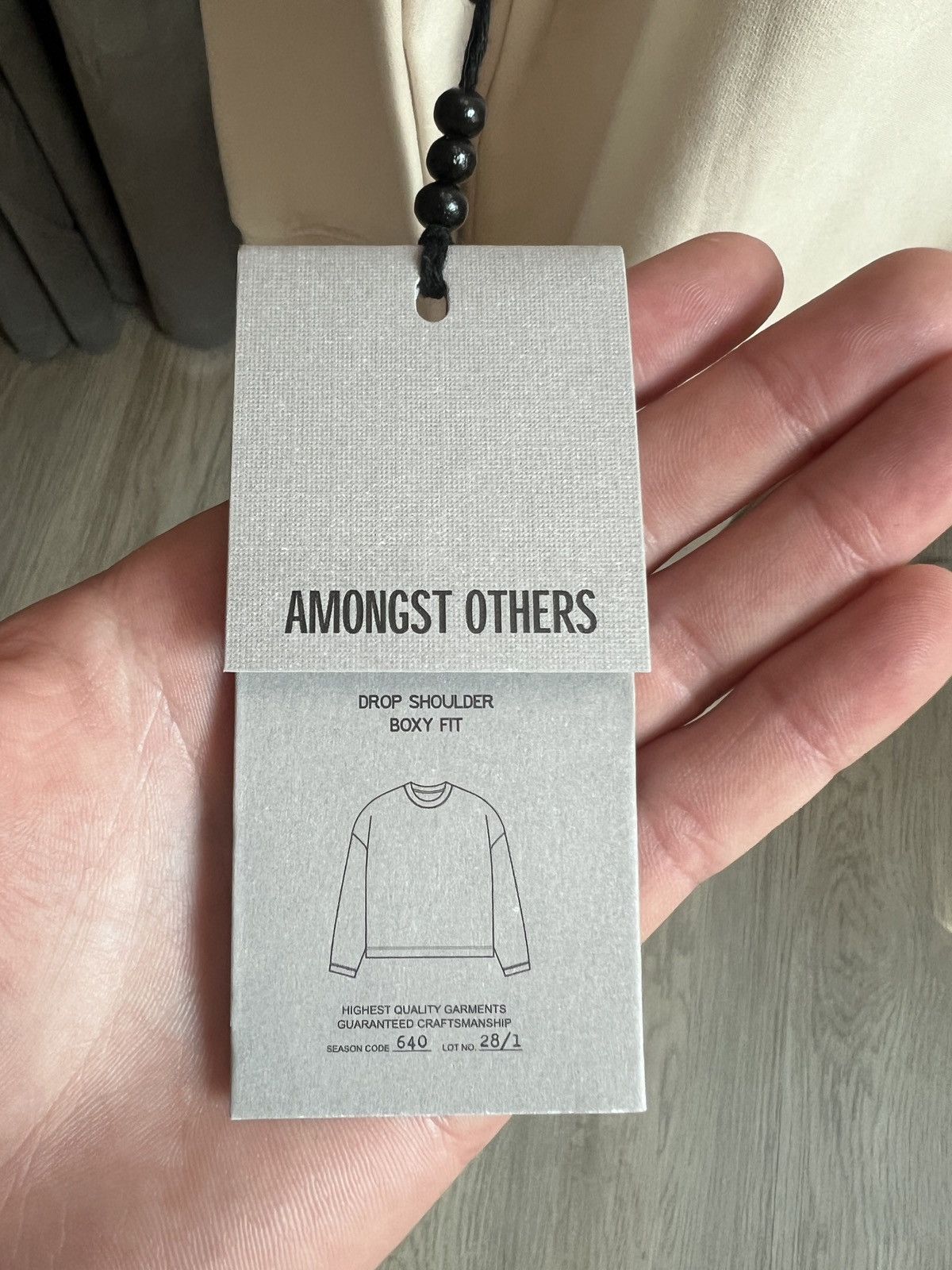 Other Amongst Others X Beige Pullover Size US M / EU 48-50 / 2 - 7 Thumbnail