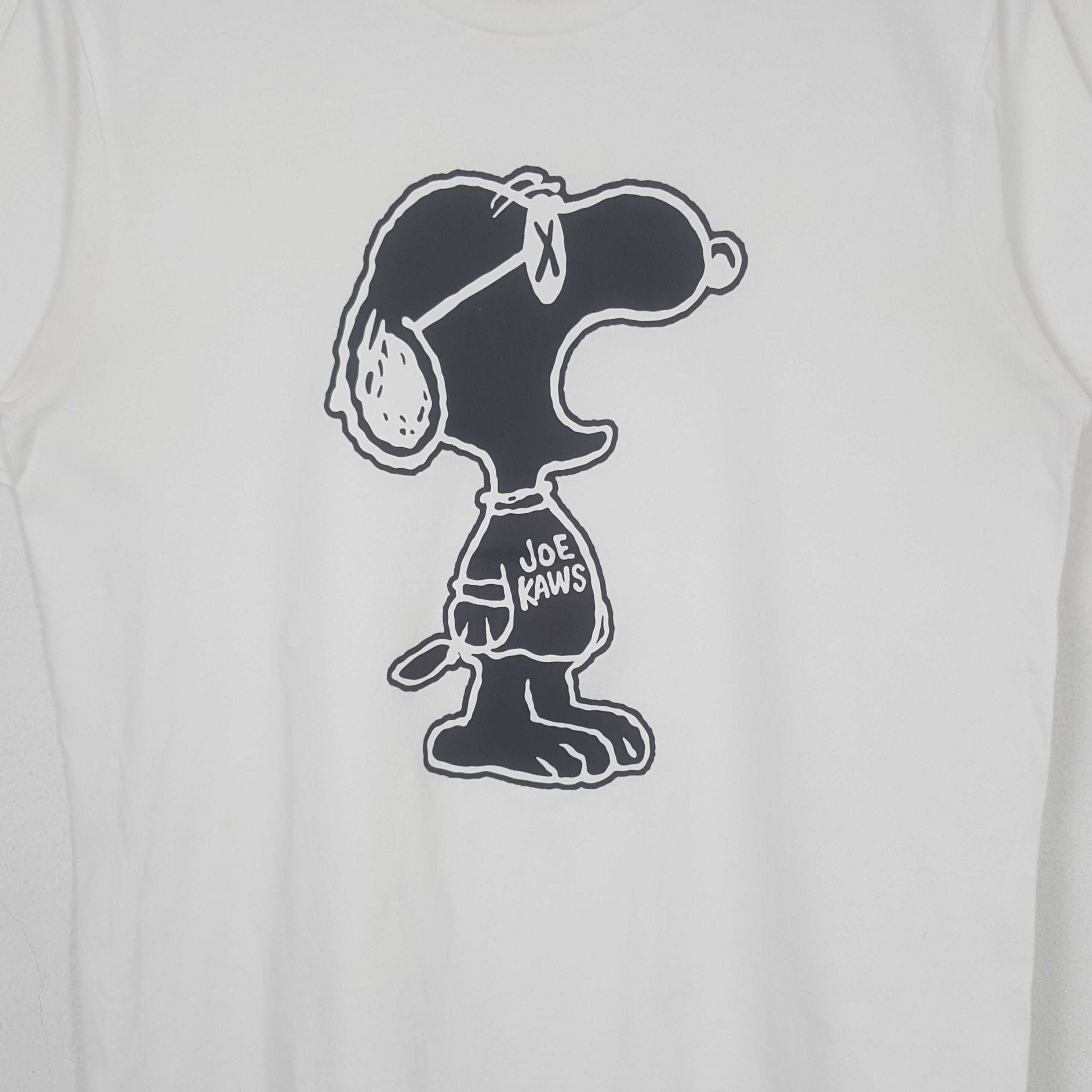 Uniqlo Vintage Snoopy Peanuts X Joe Kaws Art Tshirt RR25 Size US M / EU 48-50 / 2 - 2 Thumbnail