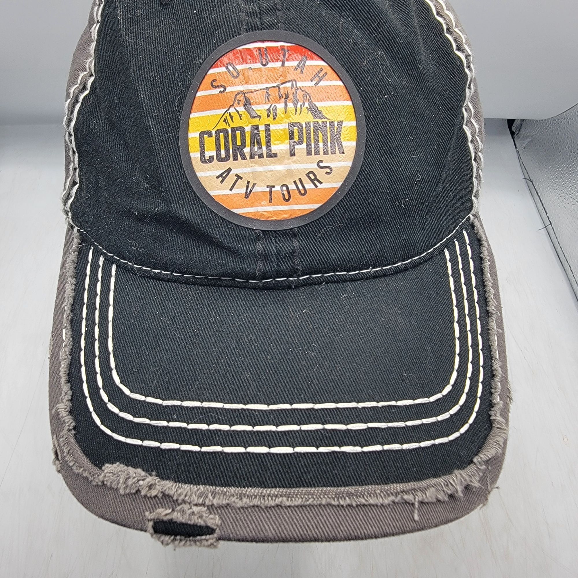 Otto Coral Pink ATV Tours South Utah Hat Cap Adjustable Casual Mo Size ONE SIZE - 9 Thumbnail