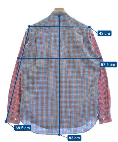 Comme des Garcons SHIRT Shirt Check Long Sleeve Button Up Cotton Multicolor Size US S / EU 44-46 / 1 - 3 Thumbnail