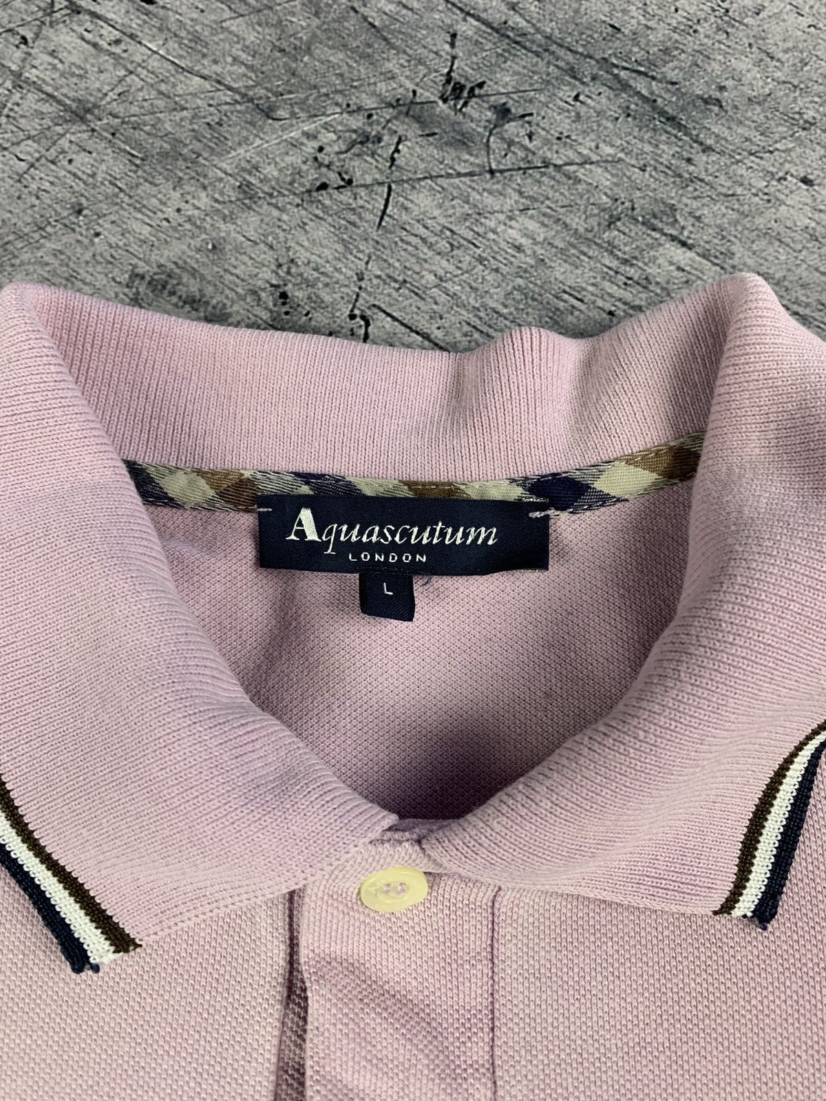 Aquascutum Vintage Aquascutum Luxury Polo Button Up Designer casual Size US L / EU 52-54 / 3 - 5 Thumbnail