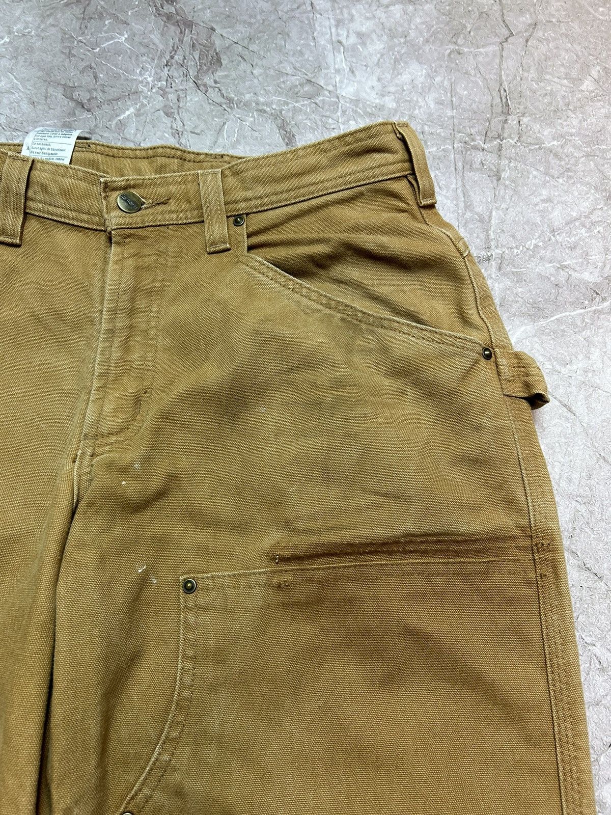 Carhartt × Vintage Faded Brown Carhartt Double Knee Brown Carhartt Pants B01 Size US 32 / EU 48 - 10 Thumbnail