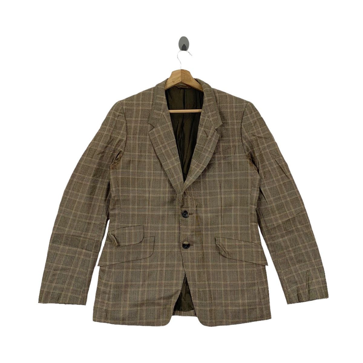 Paul Smith PAUL SMITH Casualwear Designer Checkered Blazer Coat Jacket Size US M / EU 48-50 / 2 - 6 Thumbnail