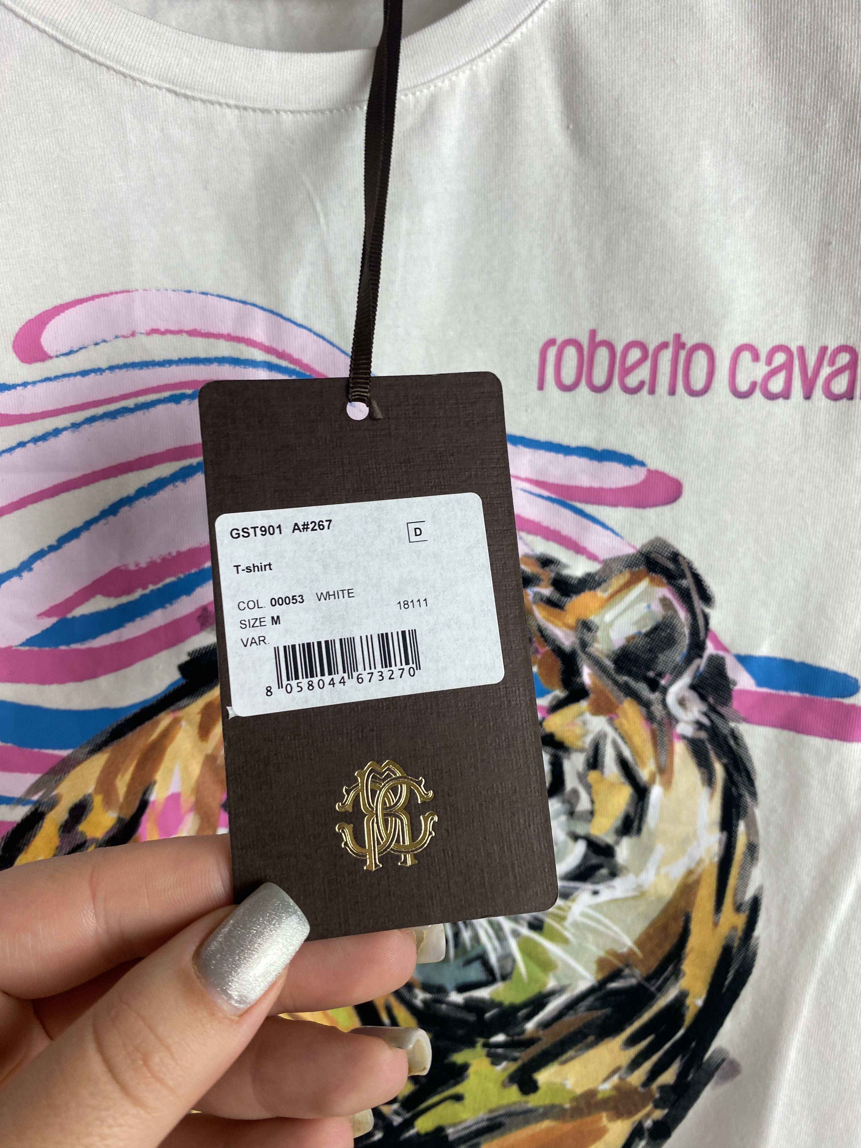 Roberto Cavalli Roberto Cavalli tiger print t-shirt tee Size M / US 6-8 / IT 42-44 - 4 Thumbnail