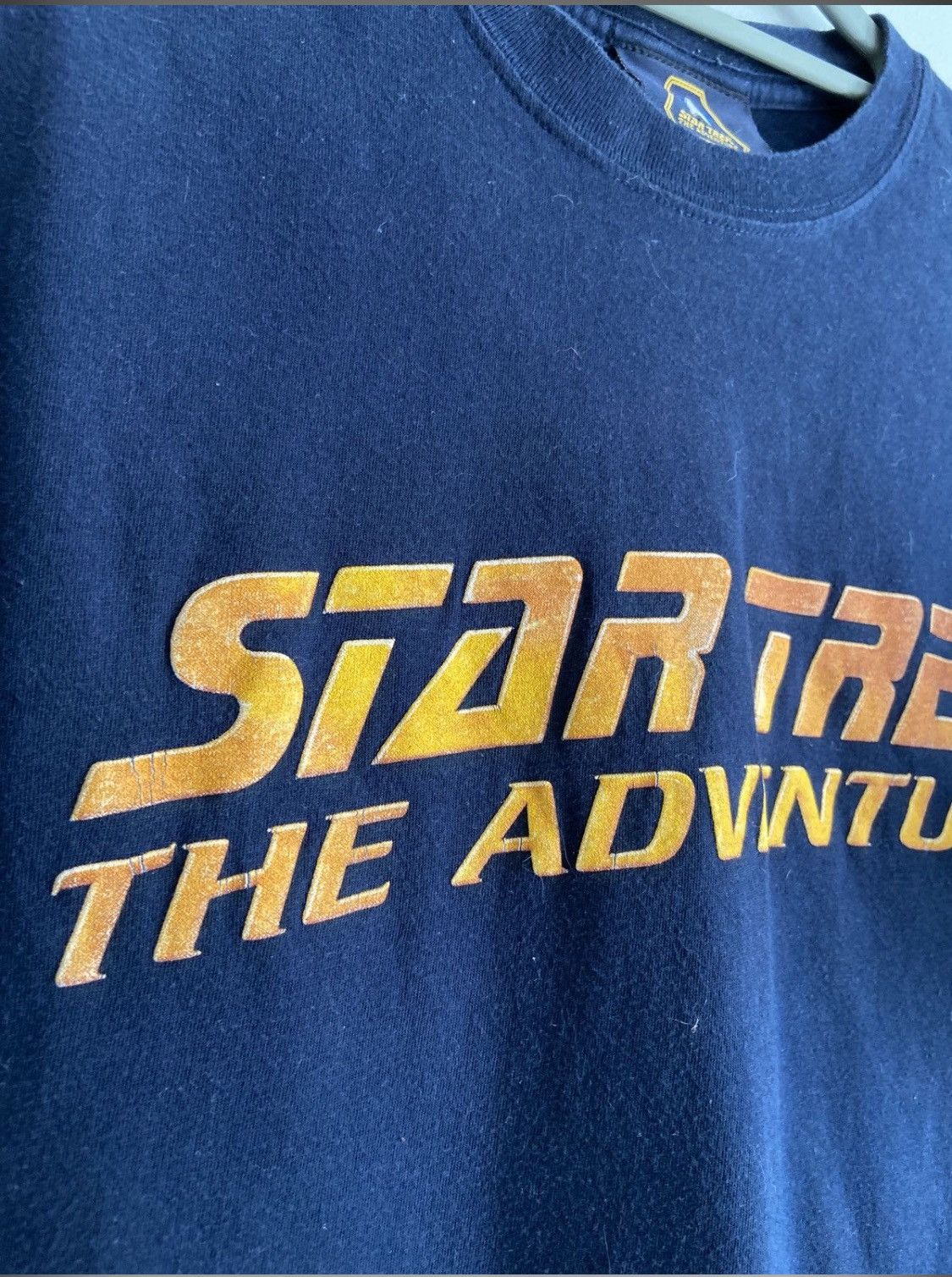 Monies Star Trek The Adventure Movie Tee 2002 00s licence vintae Size US L / EU 52-54 / 3 - 3 Thumbnail