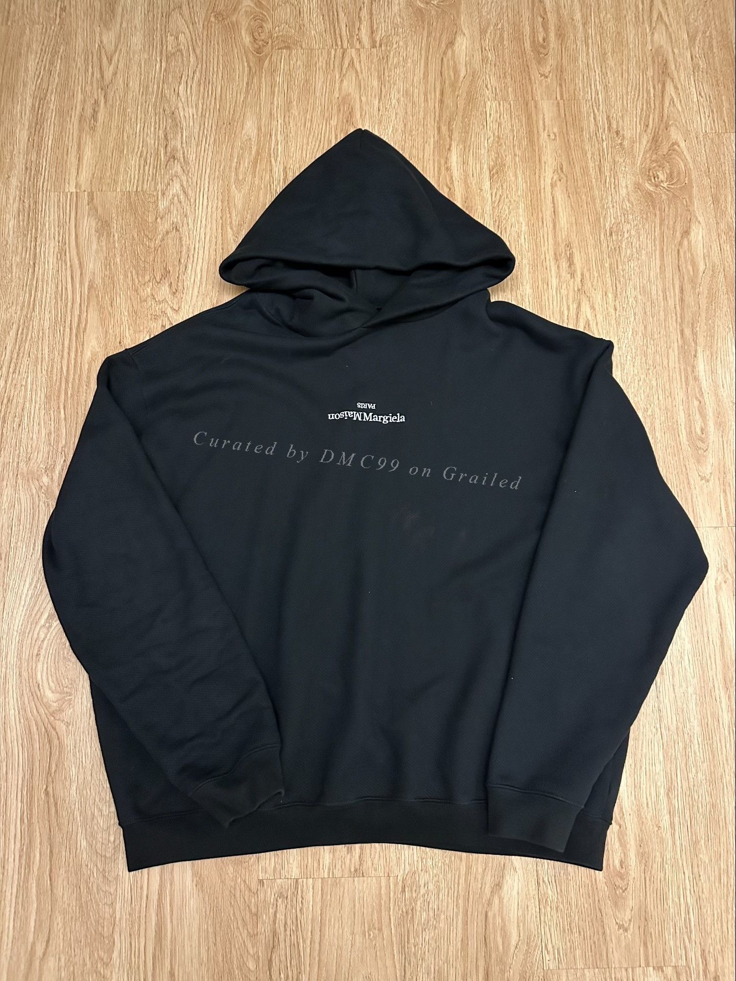 Maison Margiela フーディ size:S Maison Margiela Maison Margiela Numbers Logo Embroidered Hoodie