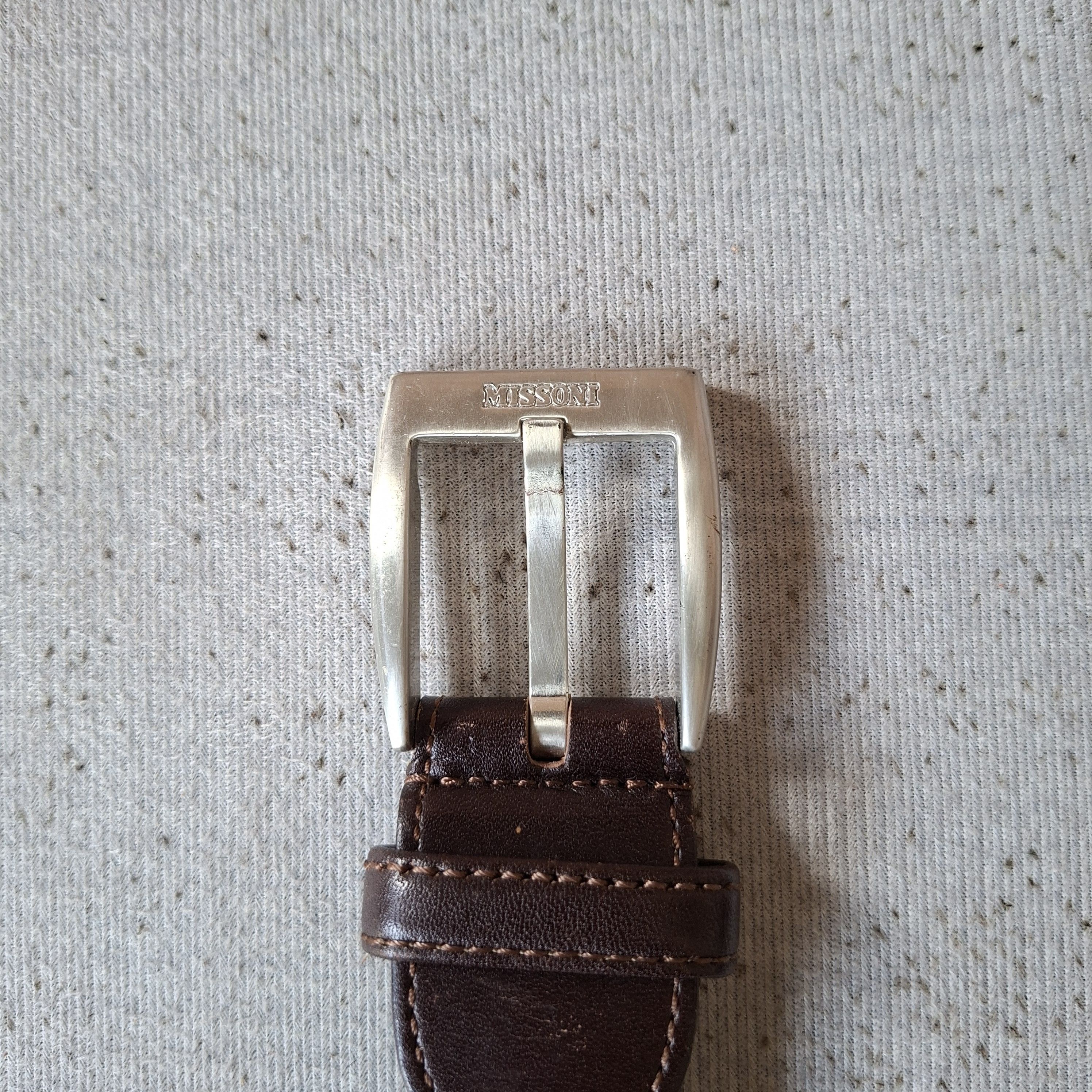 Missoni 🧩 Vintage missoni crafted design leather belt Size ONE SIZE - 4 Thumbnail