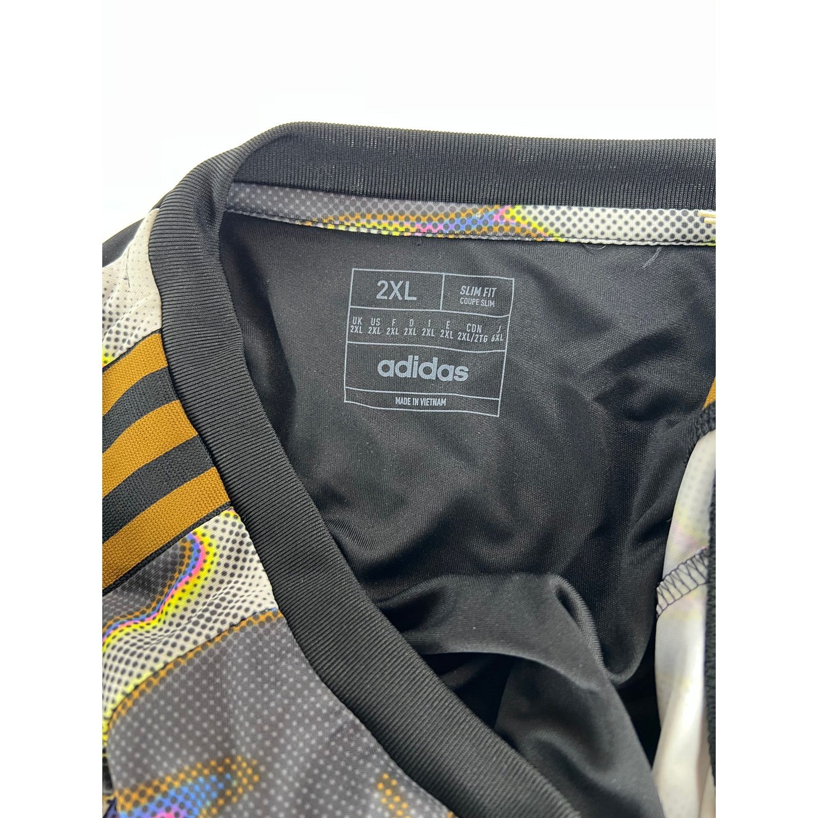 Adidas Adidas Tiro LOVE UNITES Soccer Jersey Black Gold Camo Size US XXL / EU 58 / 5 - 7 Thumbnail