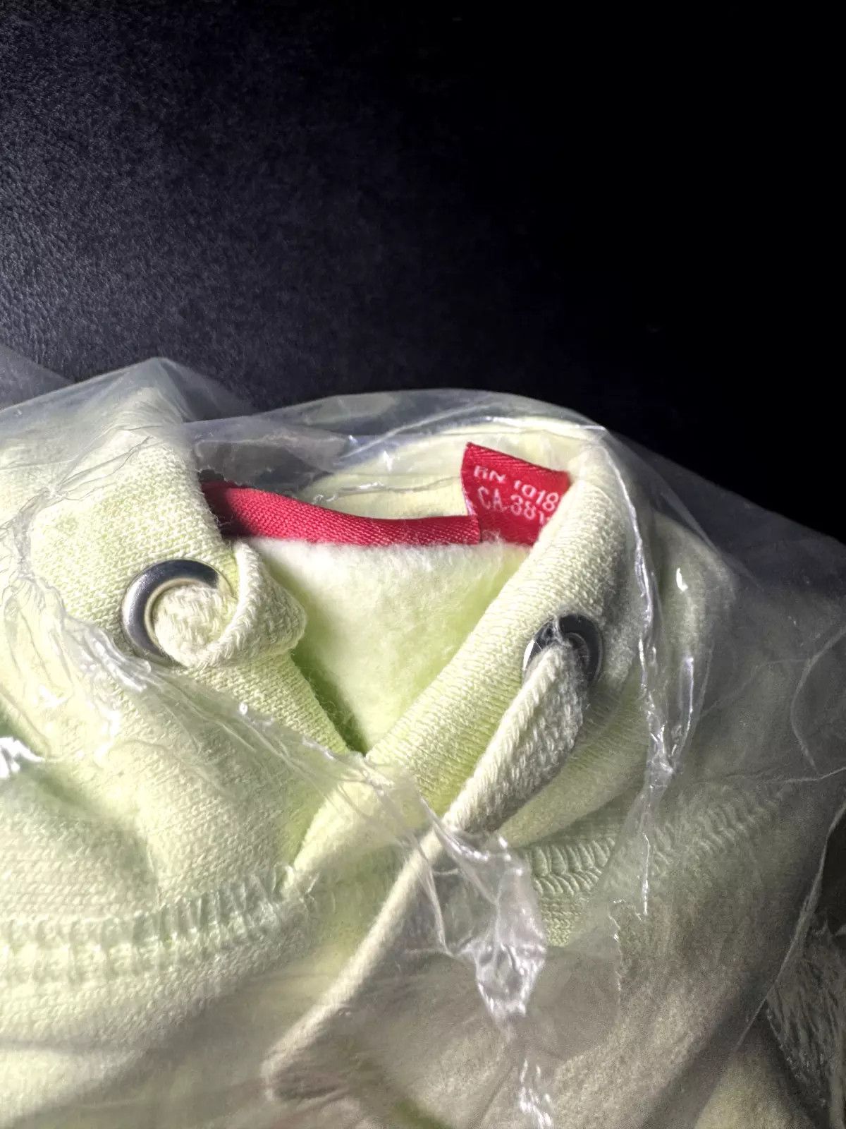 Supreme Supreme Box Logo Hooded Sweatshirt Pale Lime FW17 Size US M / EU 48-50 / 2 - 7 Thumbnail