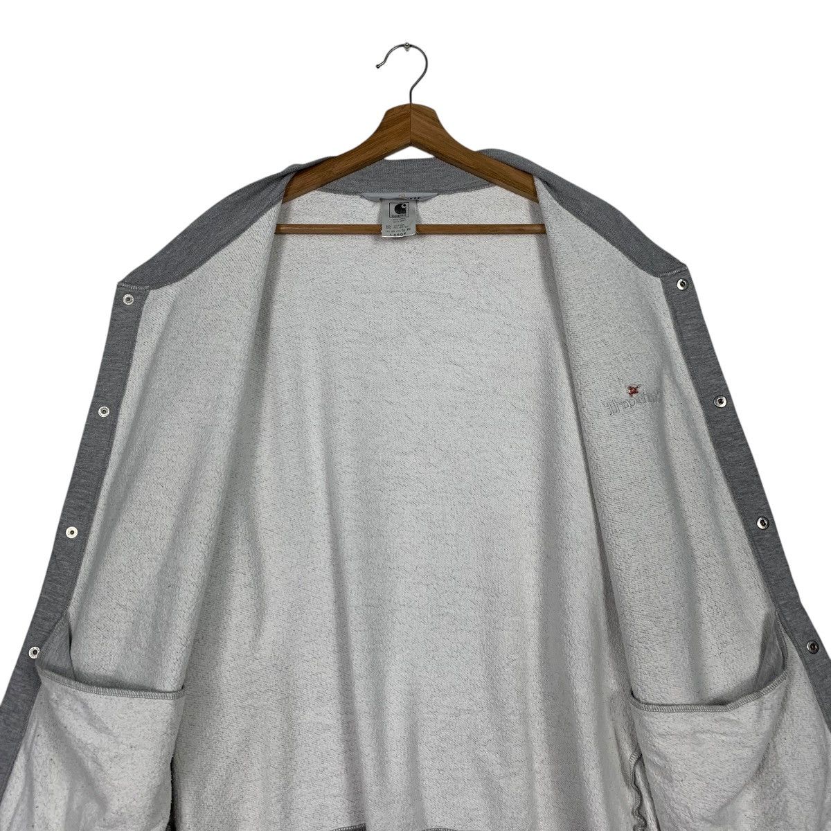 Carhartt Carhatt Snap Button Sweater Jacket Size US L / EU 52-54 / 3 - 12 Thumbnail