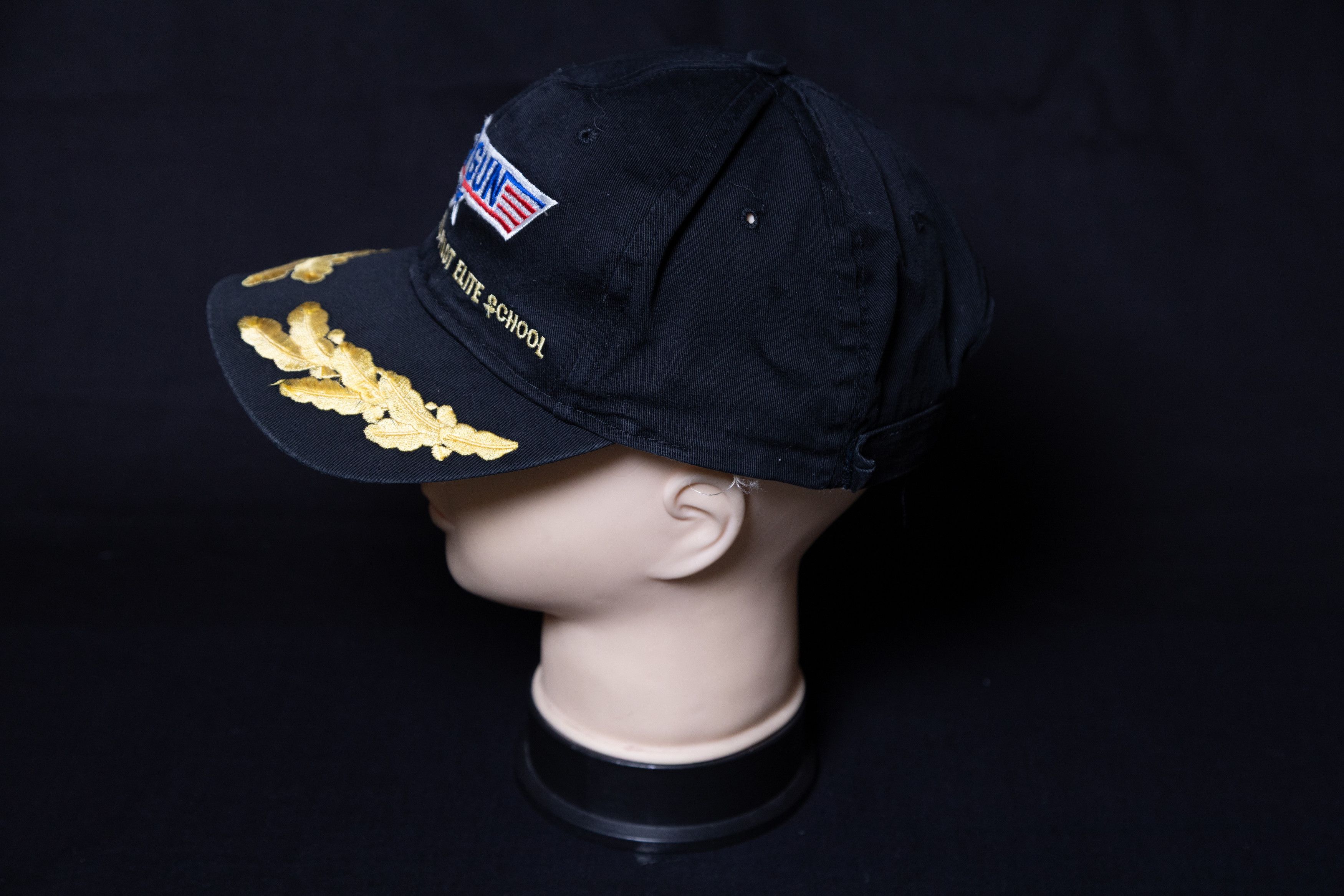Vintage Vintage 90s US Navy Top Gun Weapons School Snapback Hat Size ONE SIZE - 3 Thumbnail
