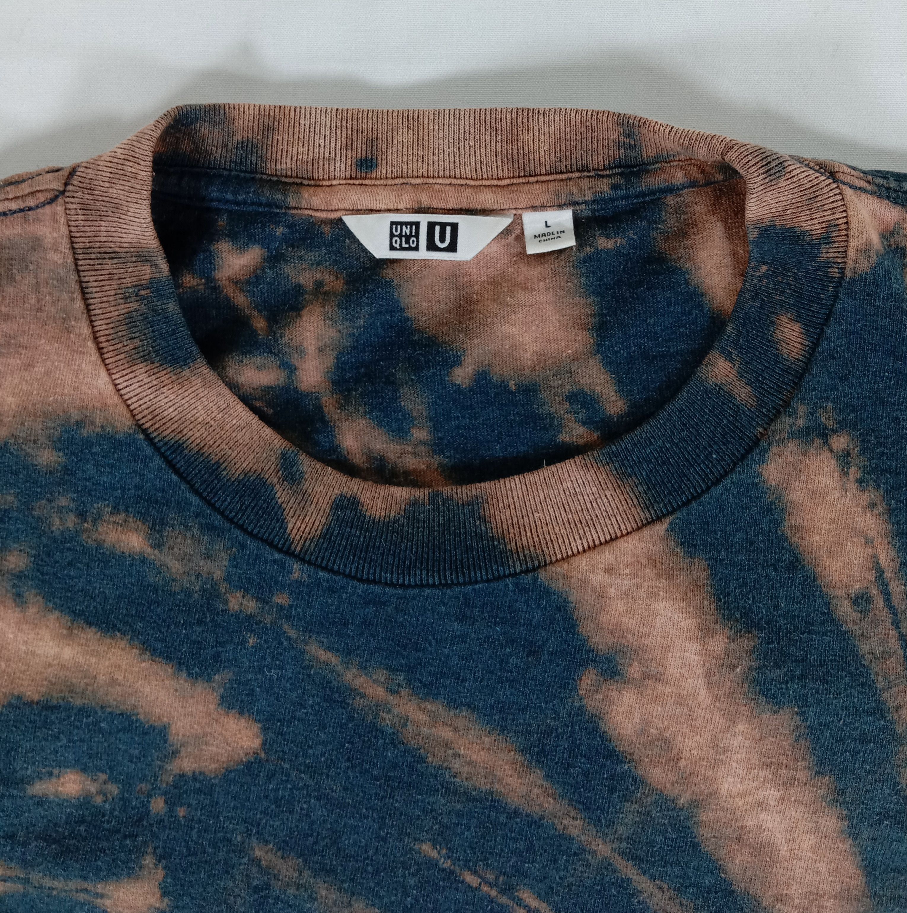 Uniqlo Japanese Brand Uniqlo Tie Dye Single Pocket T Shirt Size US XL / EU 56 / 4 - 4 Thumbnail