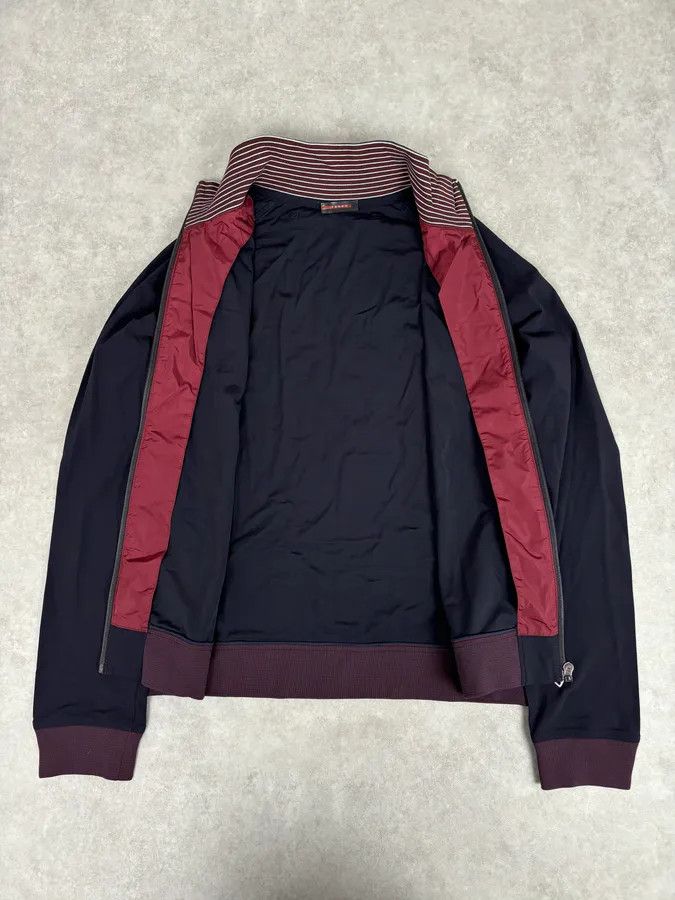 Prada 2000s Prada Navy & Bordeaux Windbreaker Zip-up Jacket Size US M / EU 48-50 / 2 - 7 Thumbnail