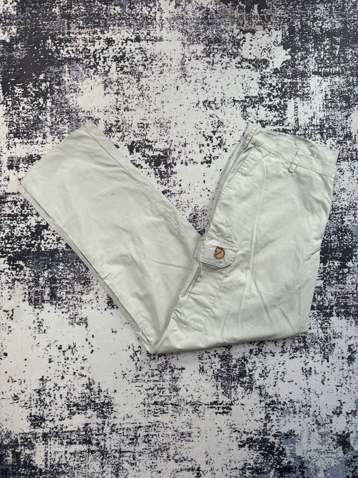 Fjallraven × Vintage Fjallraven Pants Vintage G1000 Trousers Retro Beige 50 Size US 36 / EU 52 - 2 Thumbnail