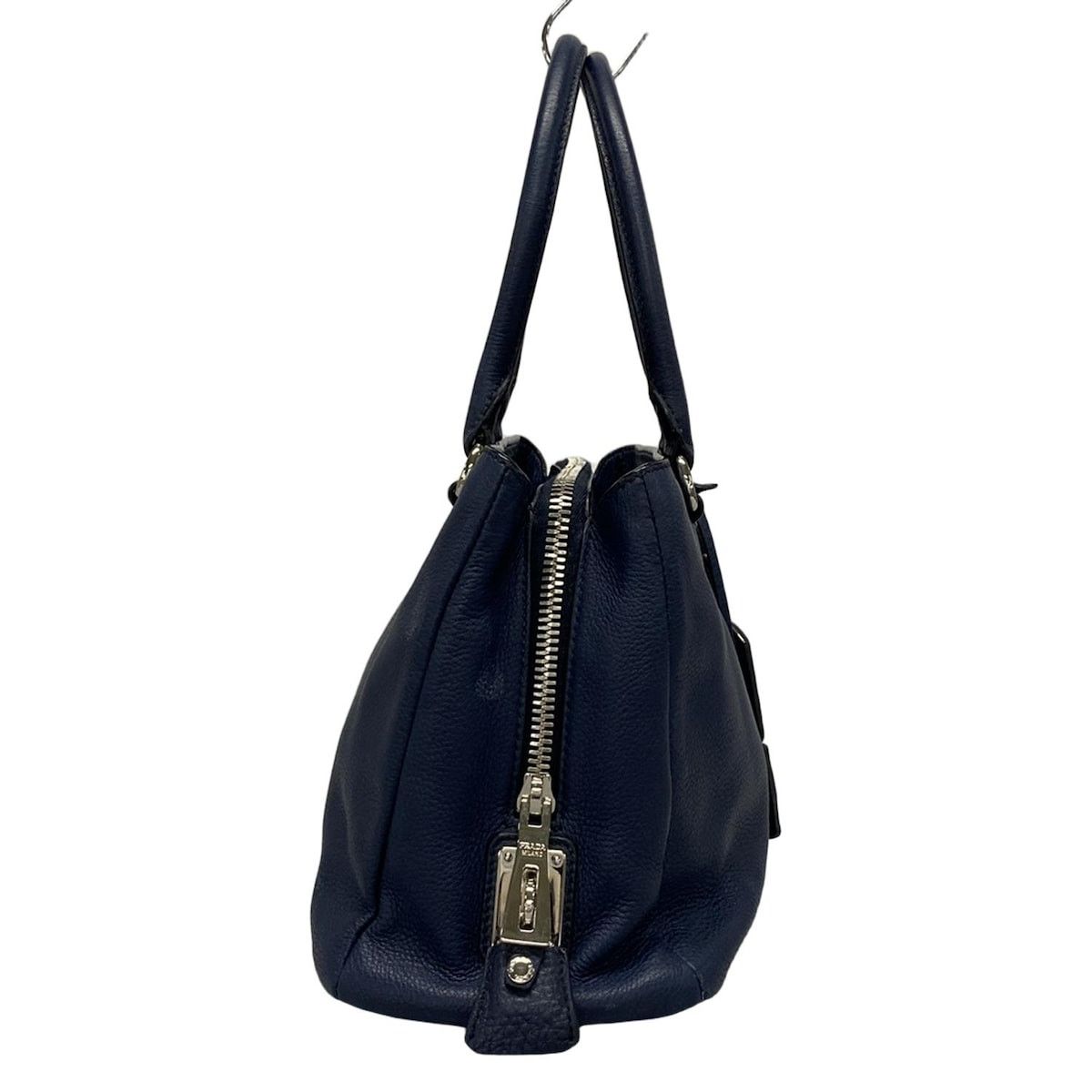 Prada PRADA Triangle Logo Handbag 1BA853 Baltico (Navy) Size ONE SIZE - 2 Thumbnail