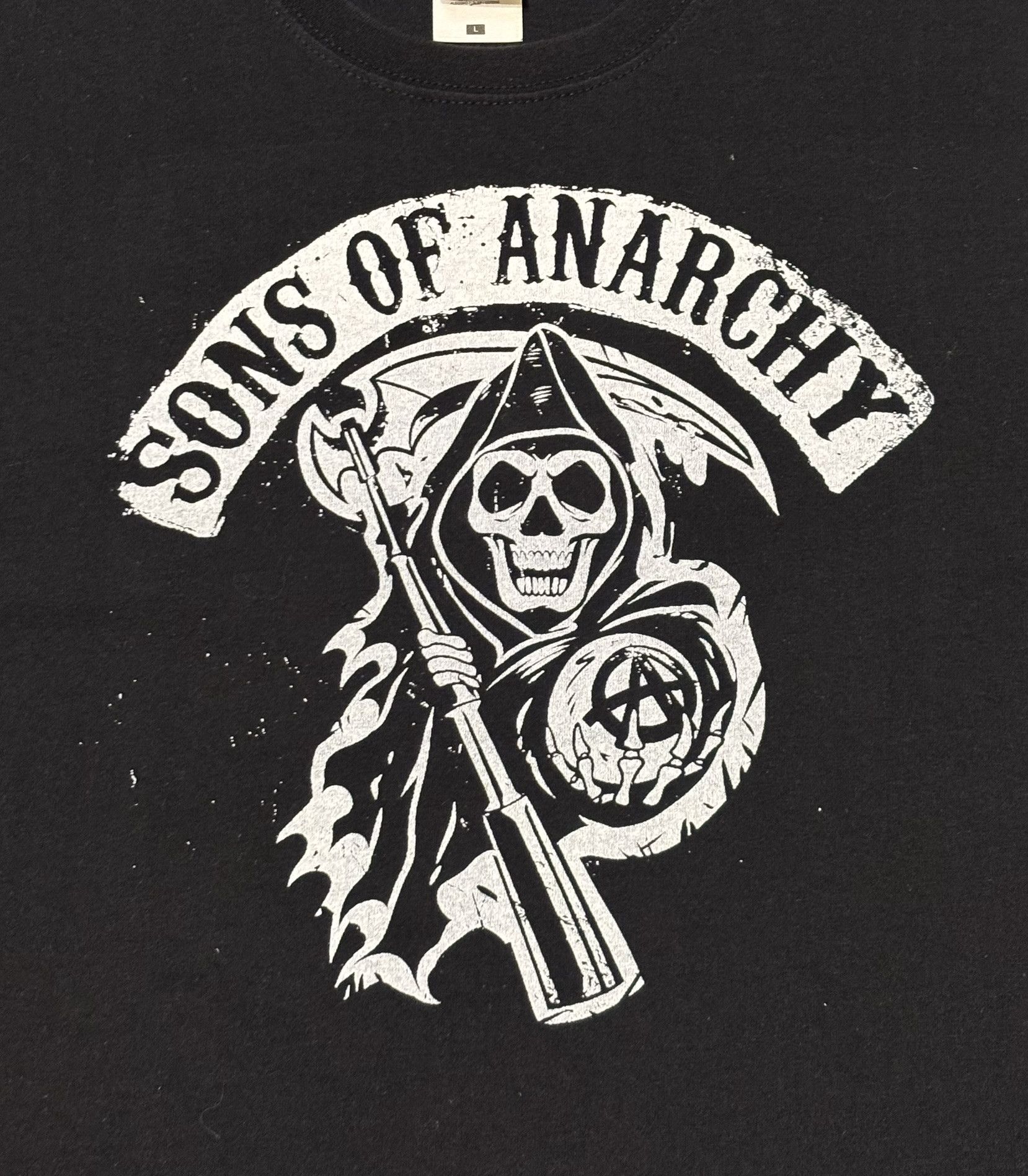 Fruit Of The Loom T-Shirt Sons of Anarchy 2008 Fruit of the Loom size L Size US L / EU 52-54 / 3 - 6 Thumbnail