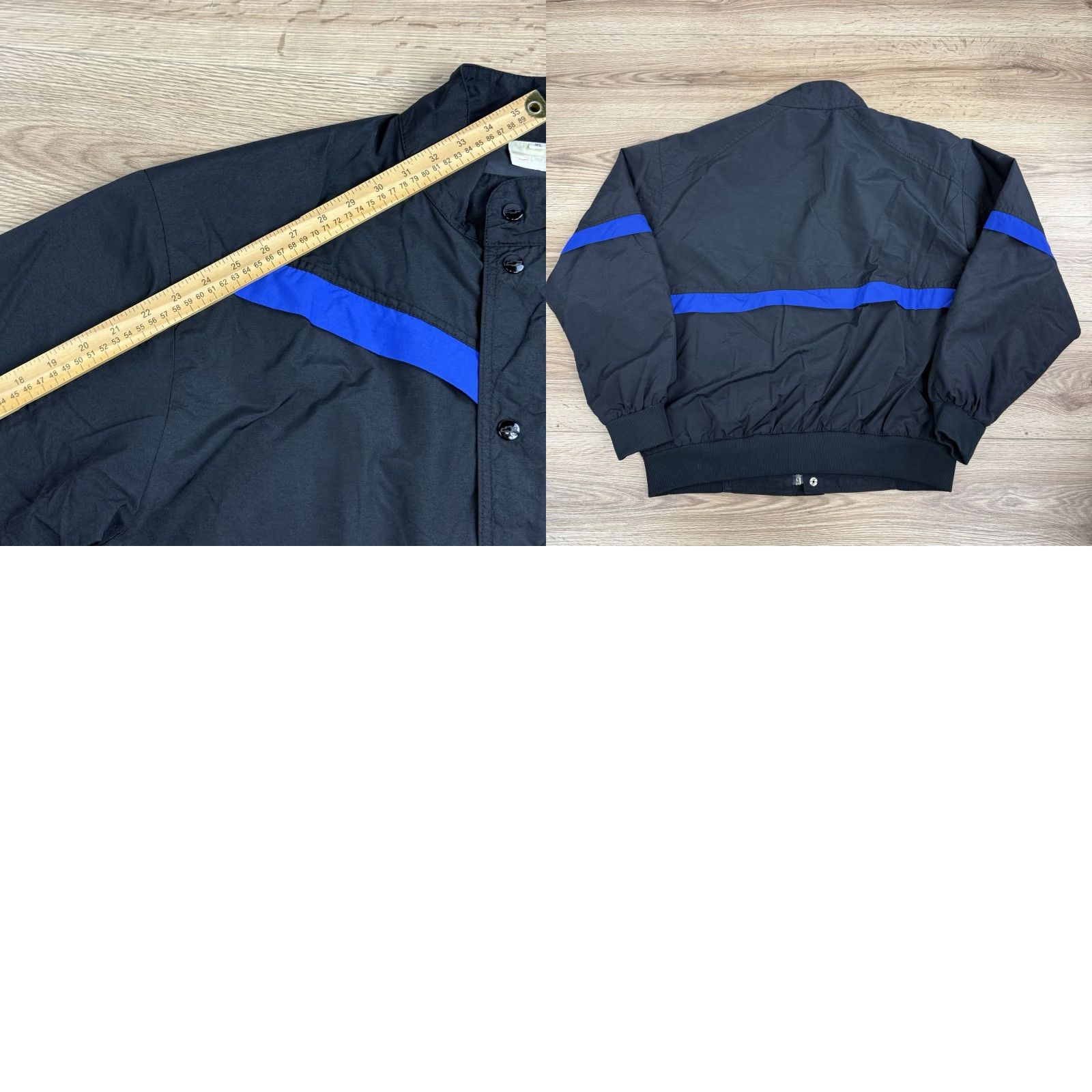 Vintage Chevrolet Windbreaker Jacket Men's XL Black Zip Chevy Size US XL / EU 56 / 4 - 8 Thumbnail