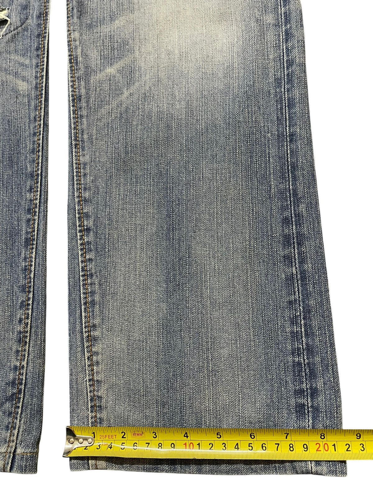 Edwin Edwin XV Exclusive Vintage Faded Distressed Loose Jeans Size US 33 - 17 Thumbnail
